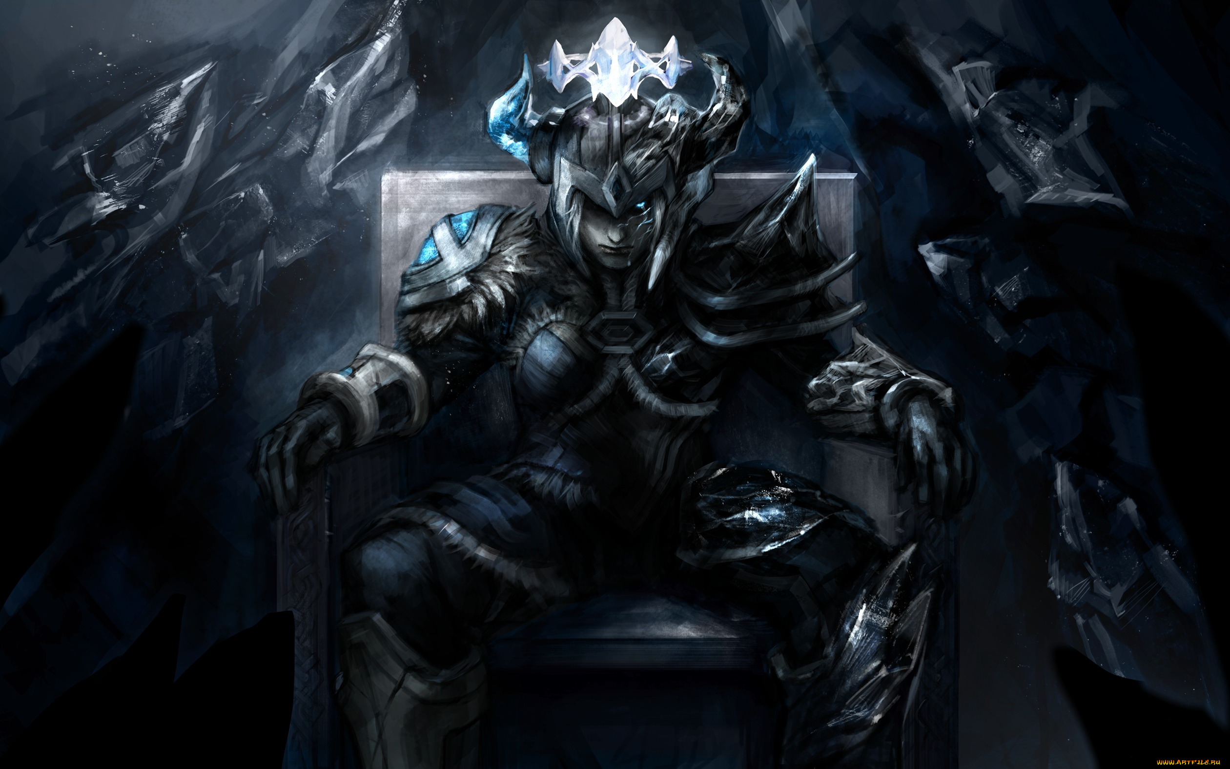 видео, игры, league, of, legends, лед, шлем, девушка, броня