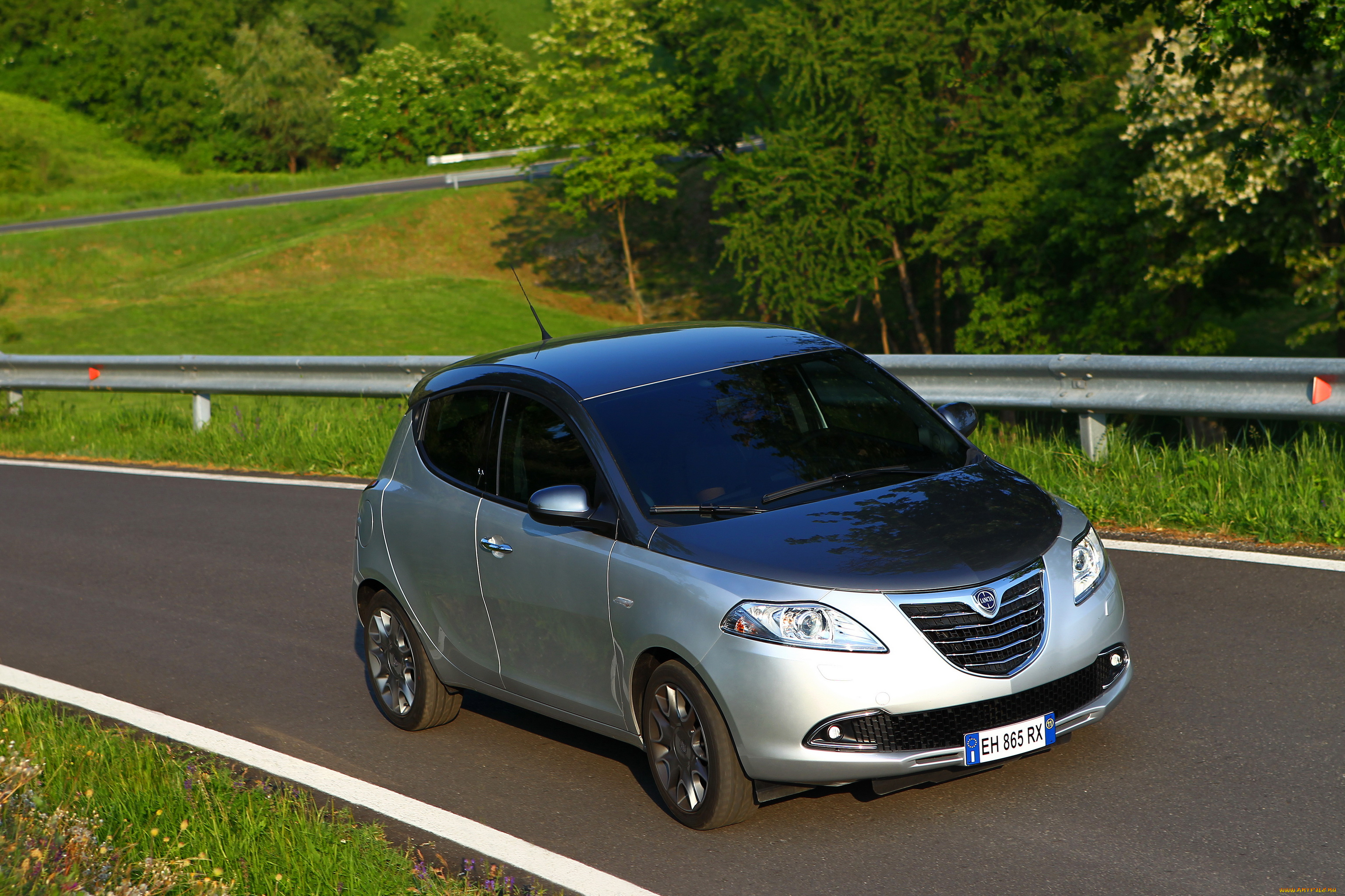 2011, lancia, ypsilon, автомобили, lancia, тюнинг, ypsilon, дорога