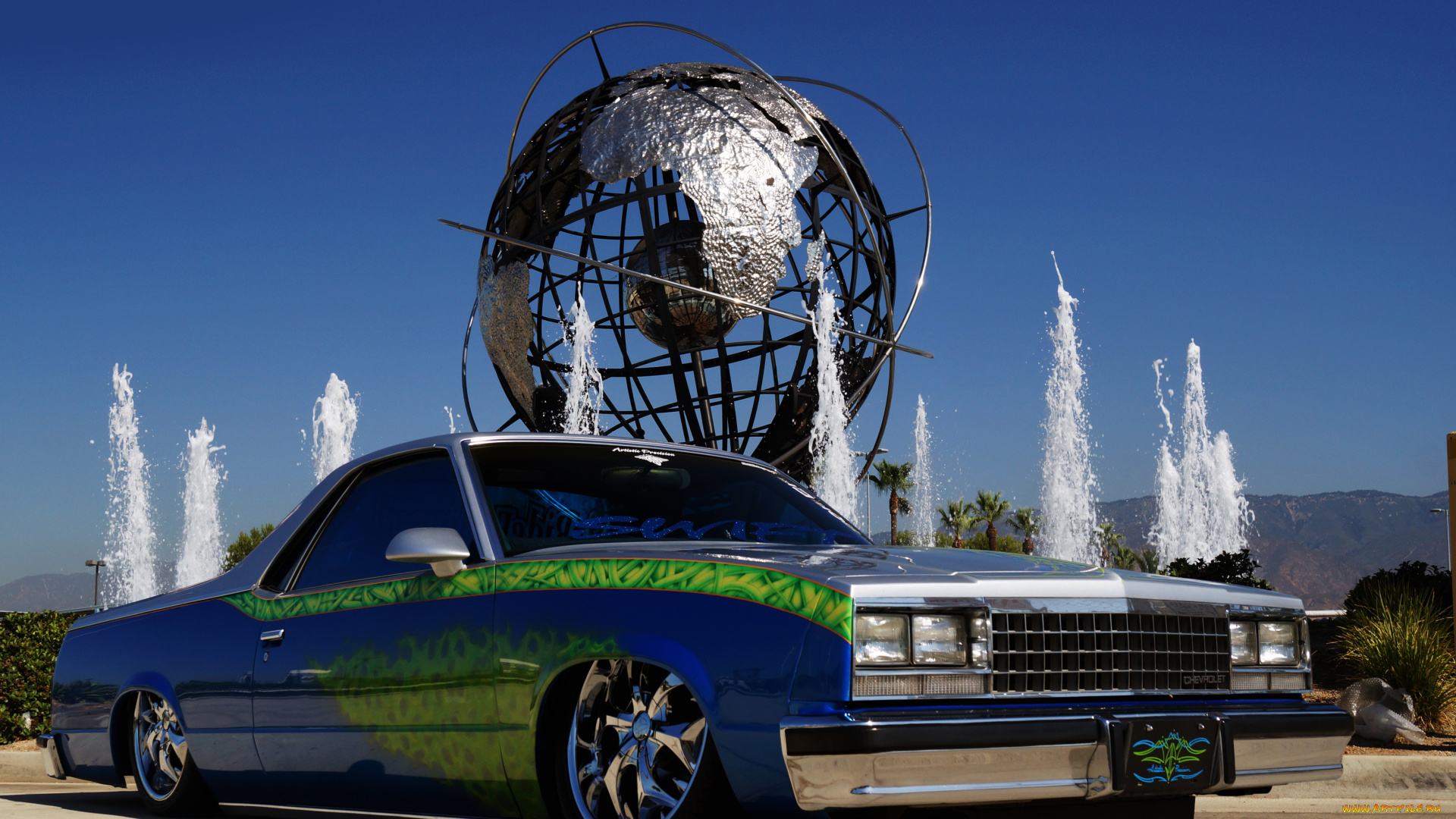 автомобили, custom, pick-up, elcamino