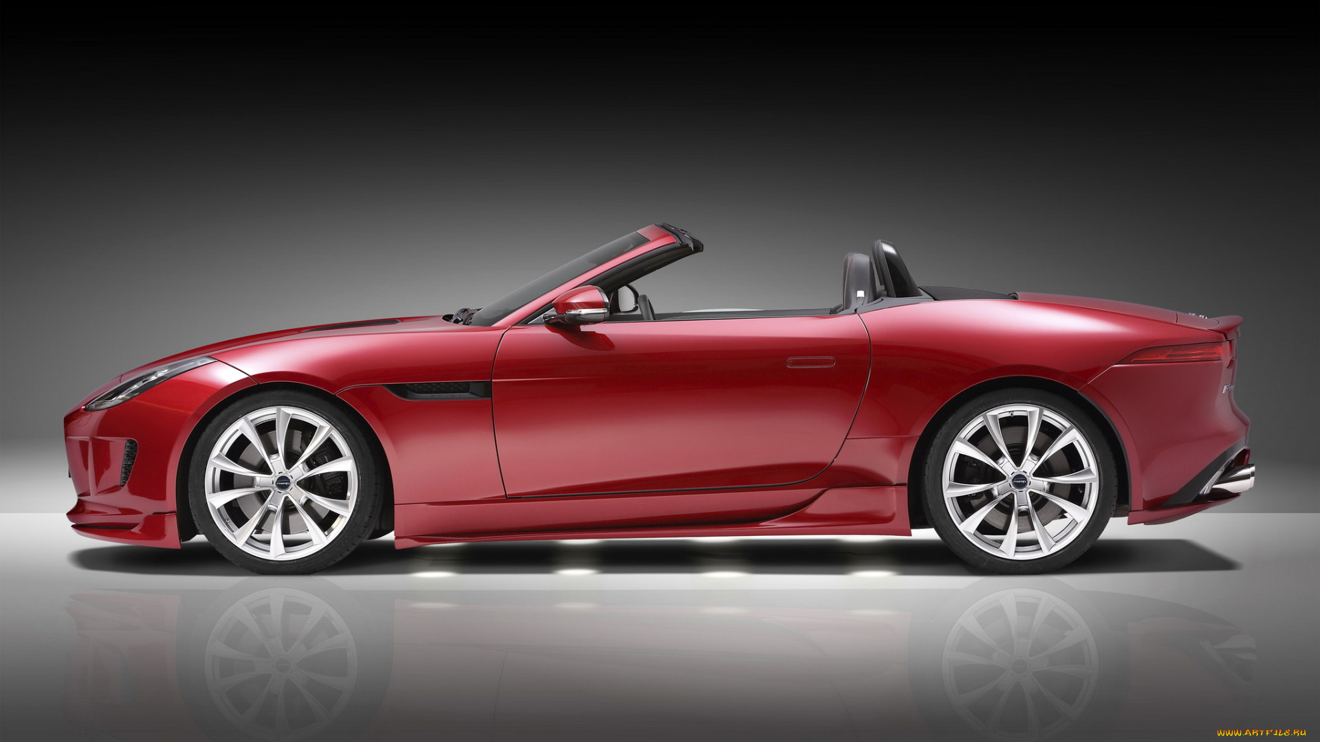 автомобили, jaguar, design, f-type, piecha, красный, 2015г, roadster