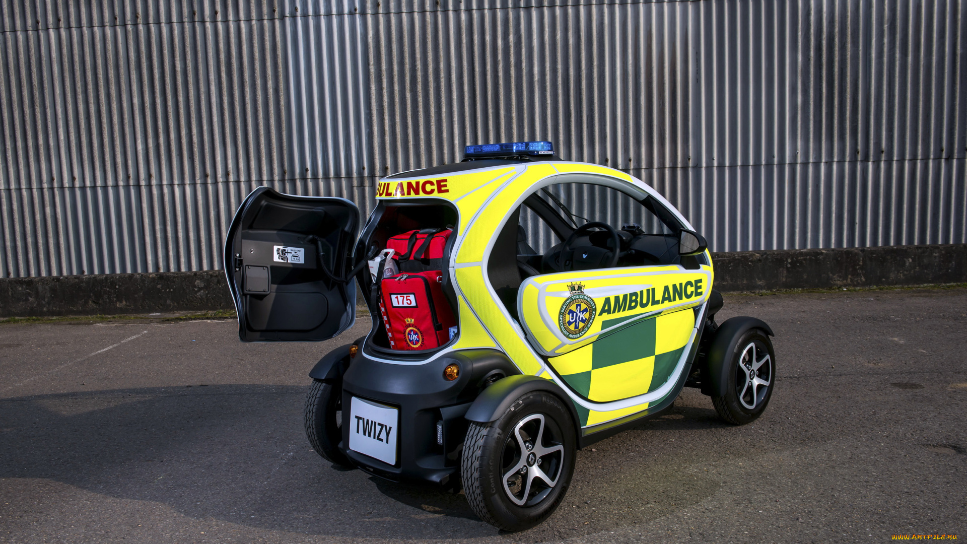 автомобили, renault, ambulance, cargo, ze, twizy, 2015г