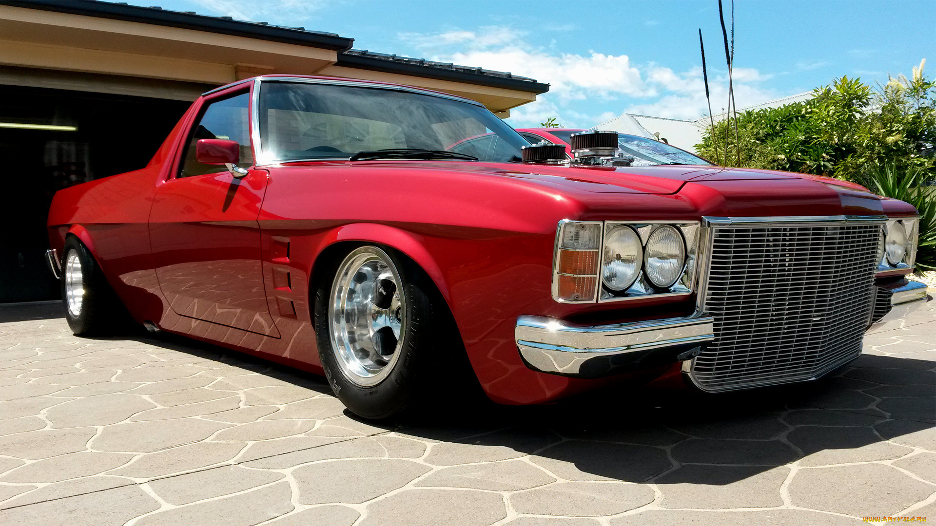 автомобили, выставки, и, уличные, фото, pickup, grill, big, holden