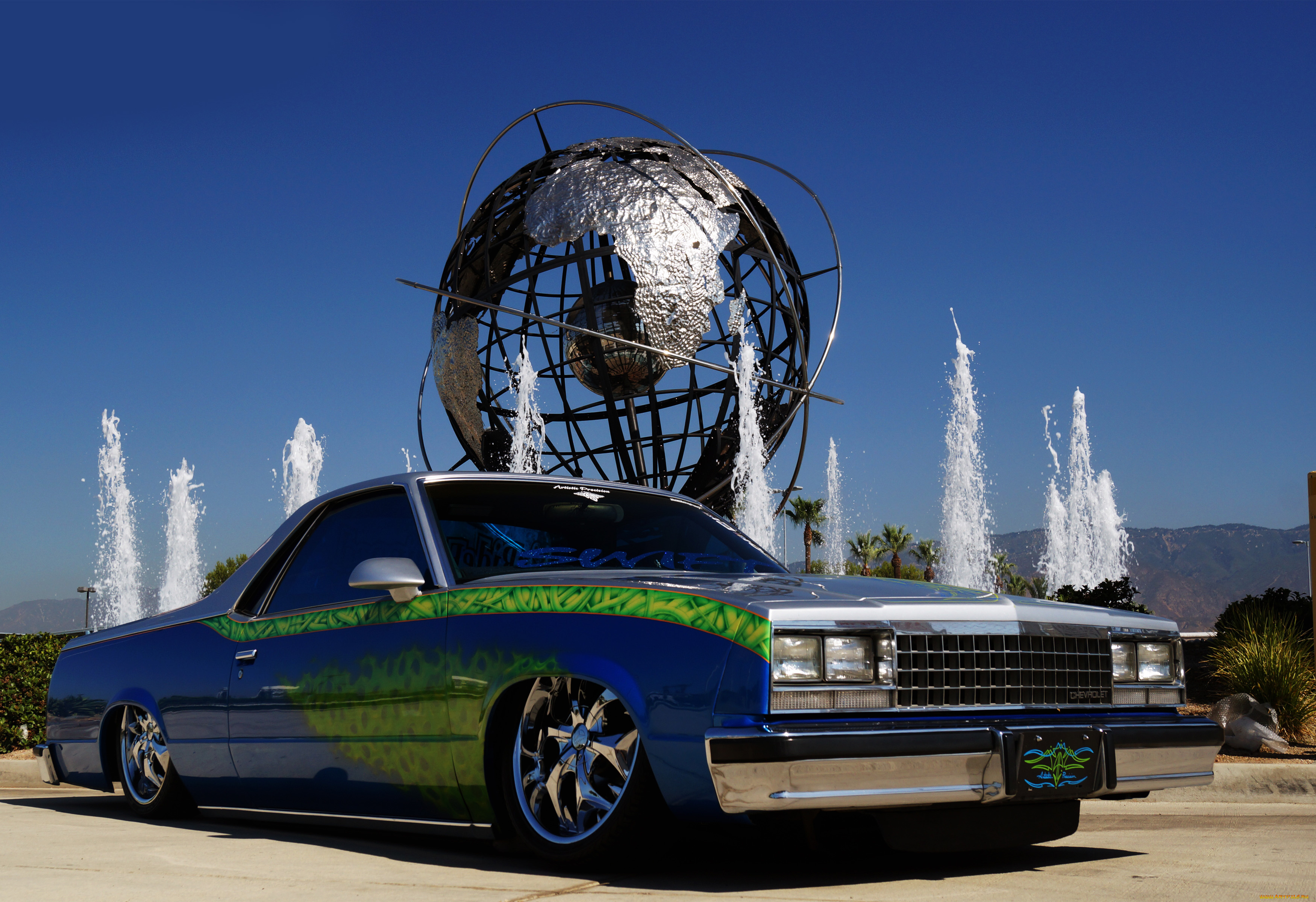 автомобили, custom, pick-up, elcamino