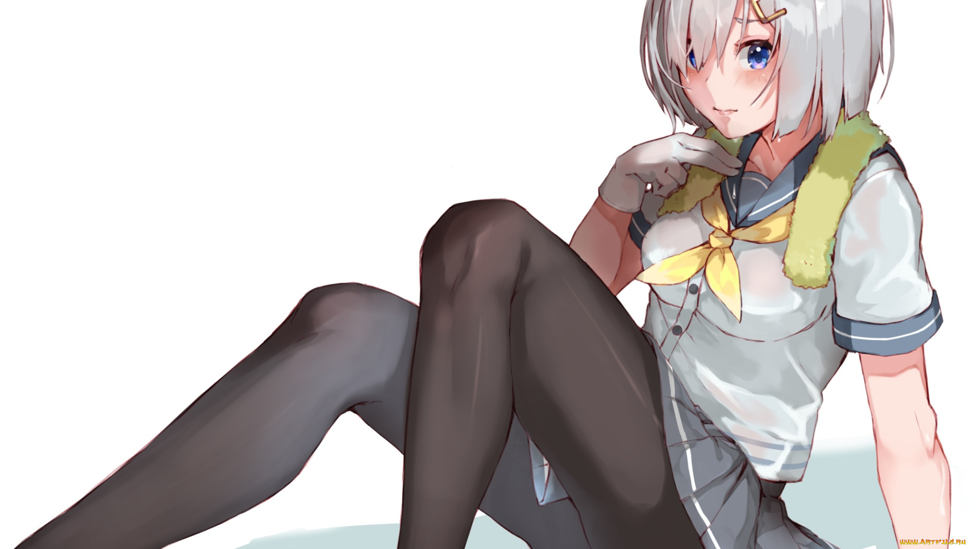 аниме, kantai, collection, девушка