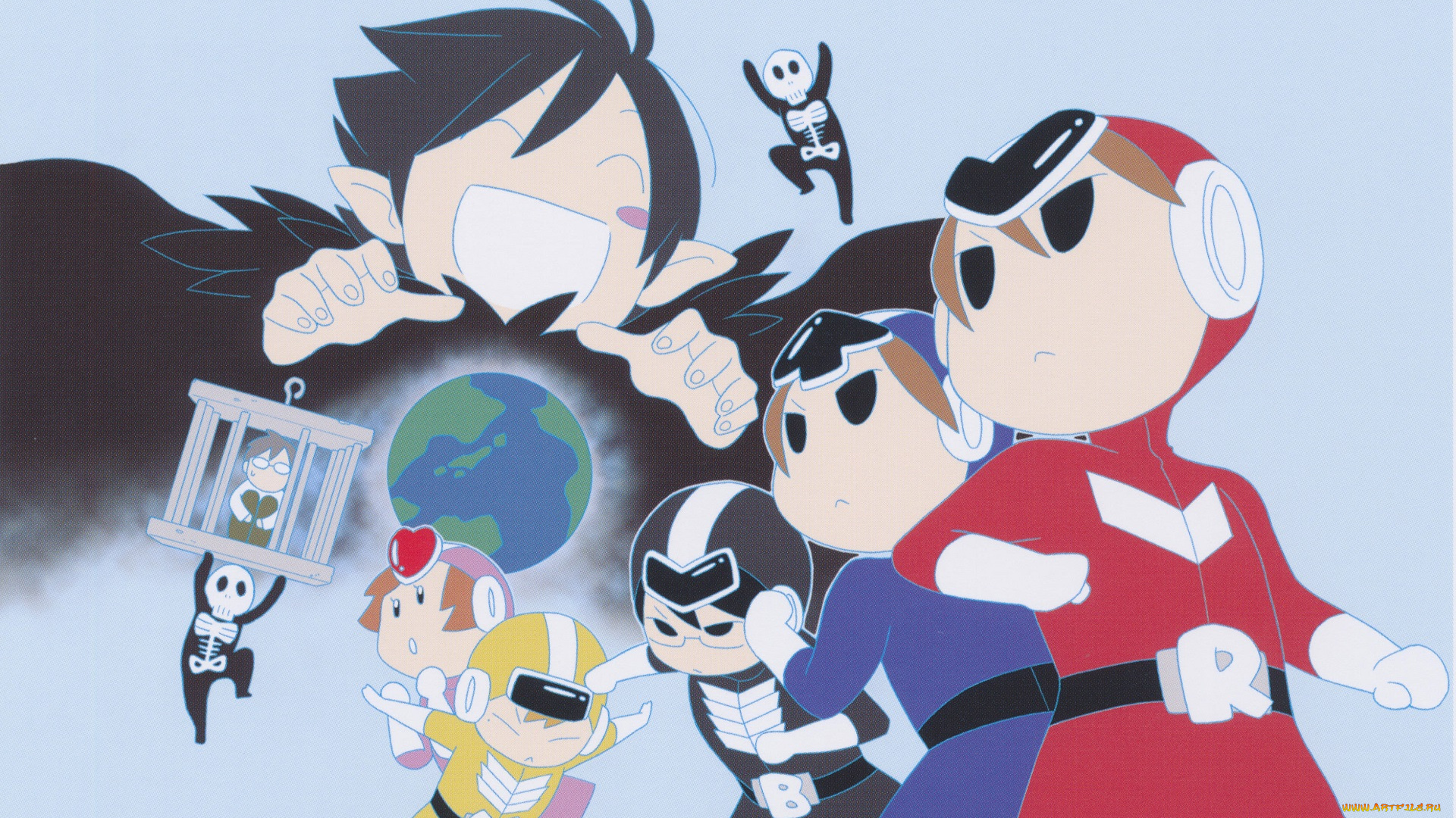 аниме, kimi, to, boku, малыши