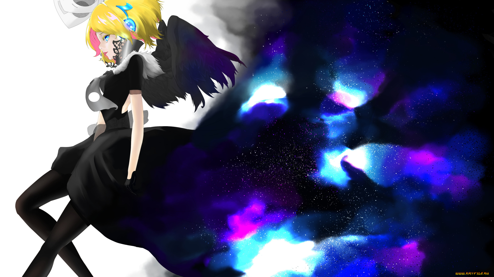 аниме, vocaloid, kagamine, rin