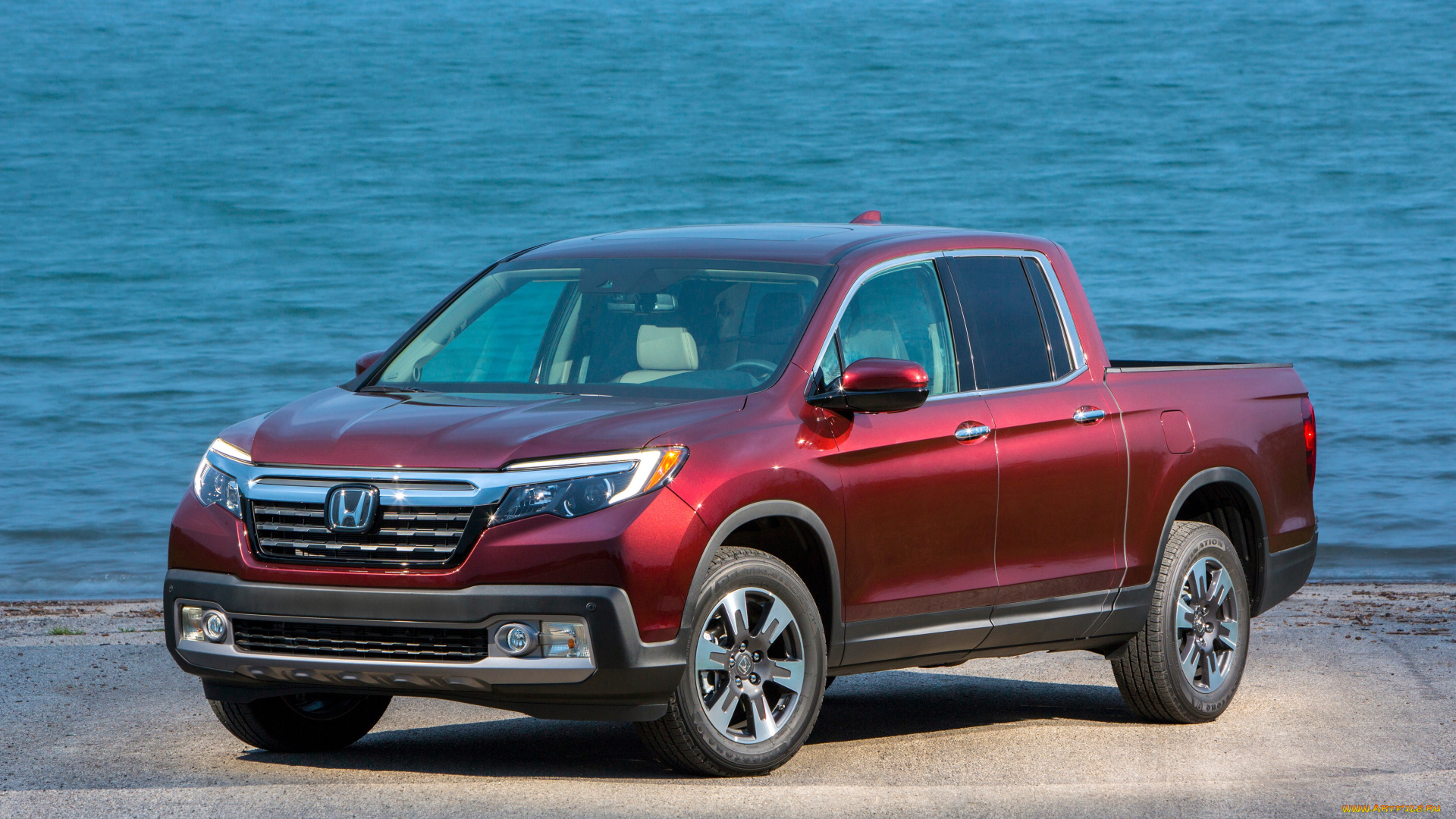 автомобили, honda, ridgeline, 2017г