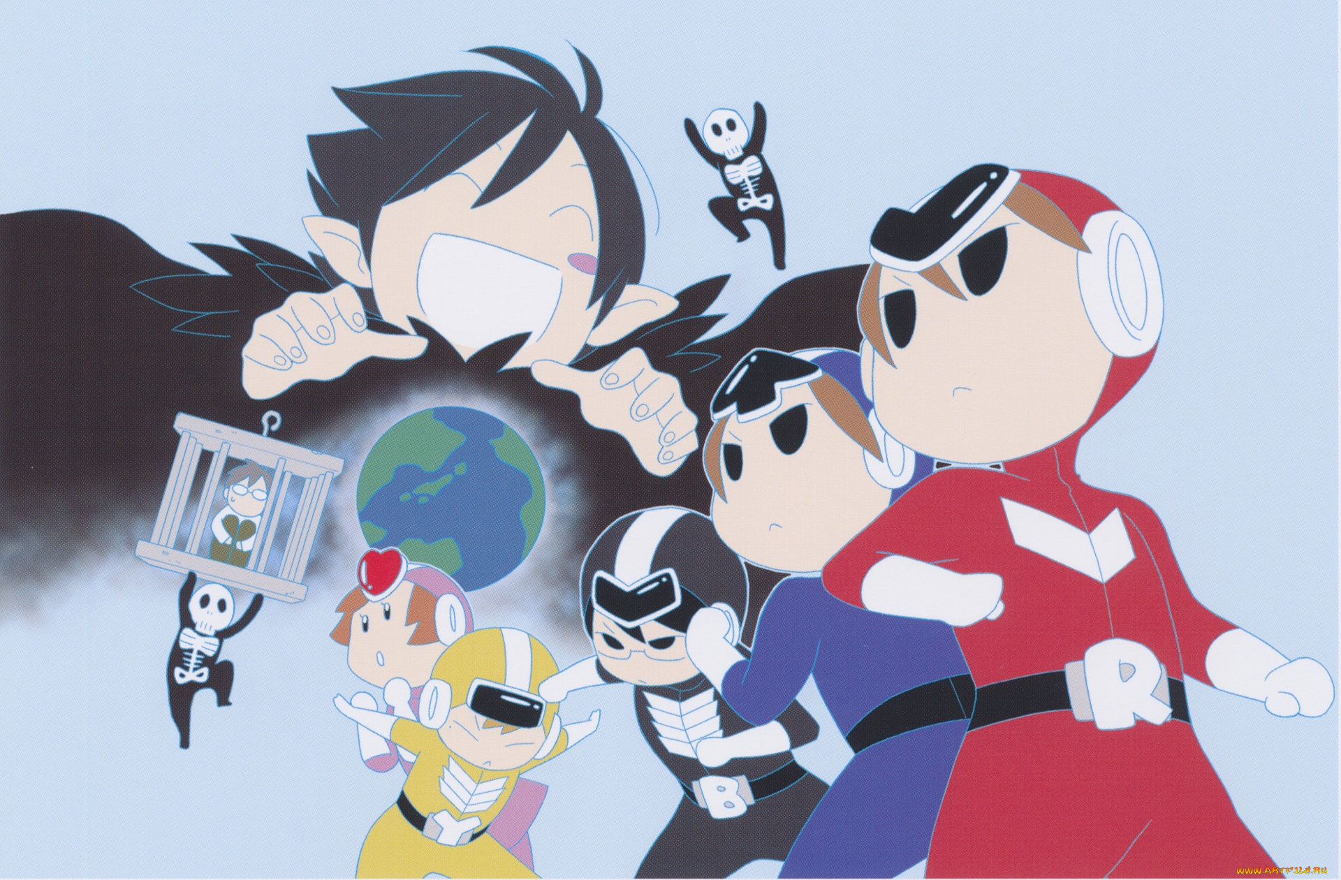 аниме, kimi, to, boku, малыши