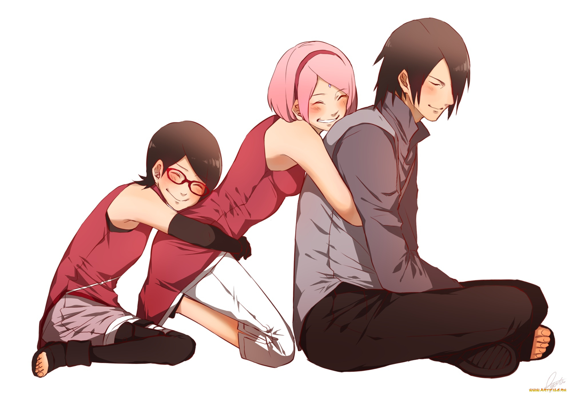 аниме, naruto, персонажи