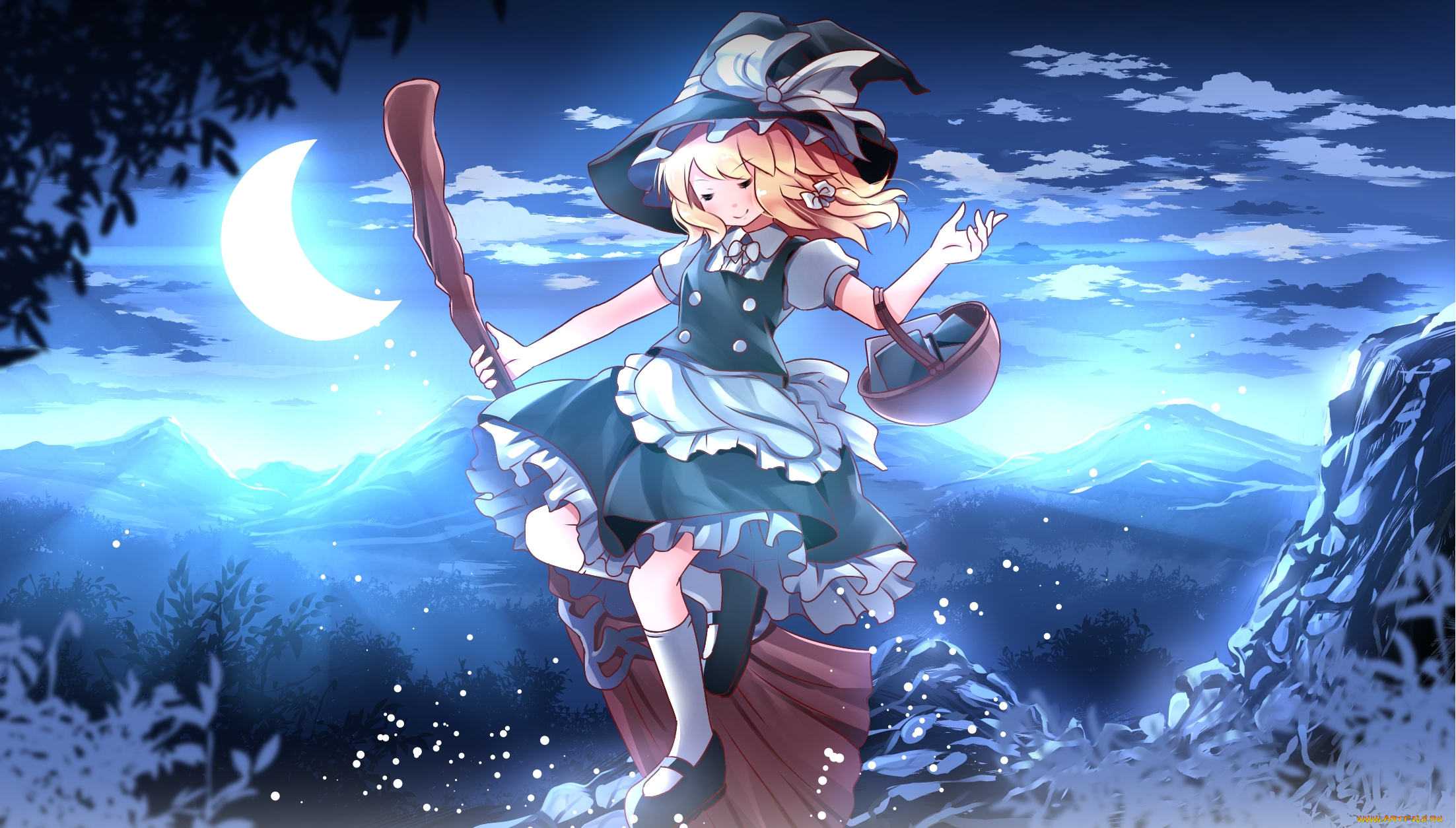 аниме, touhou, девочка