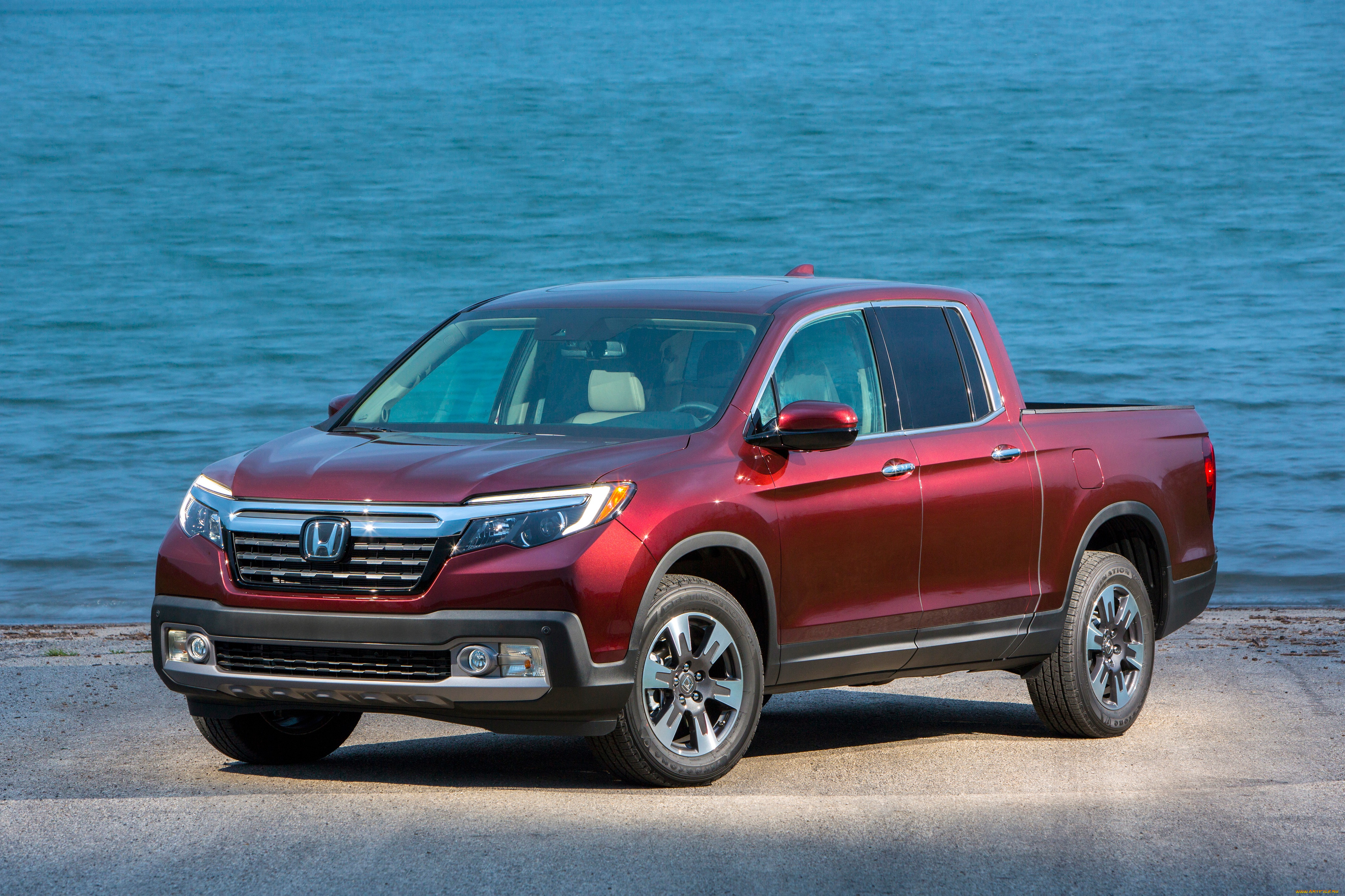 автомобили, honda, ridgeline, 2017г