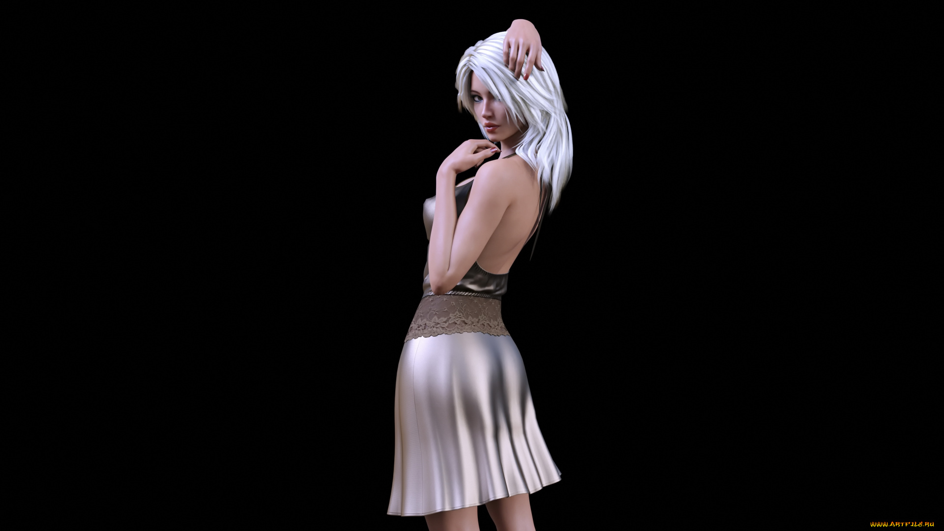 3д, графика, люди, , people, взгляд, девушка, фон