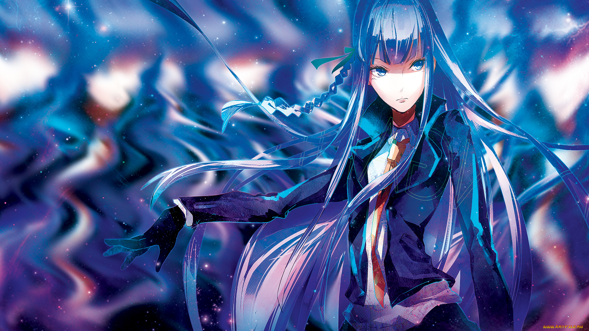 аниме, danganronpa, девушка