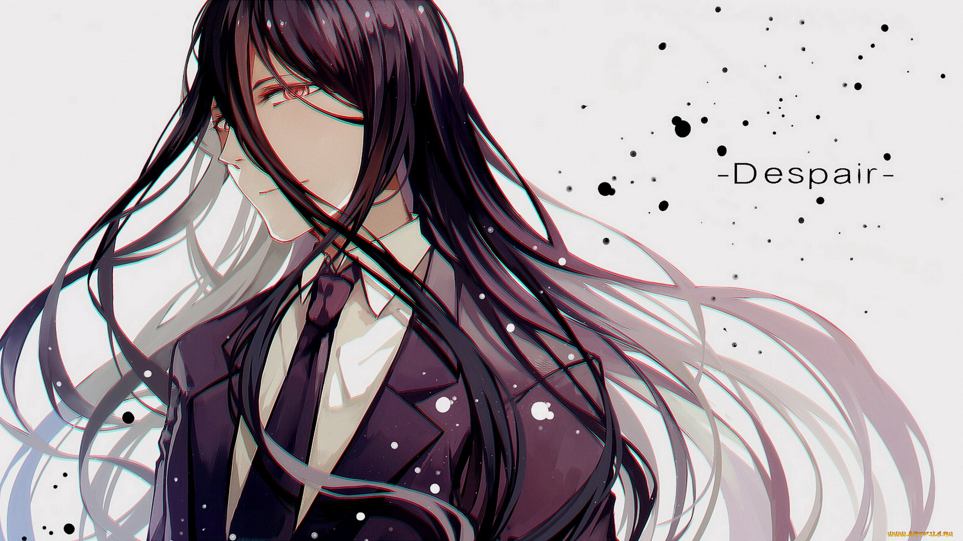 аниме, danganronpa, парень