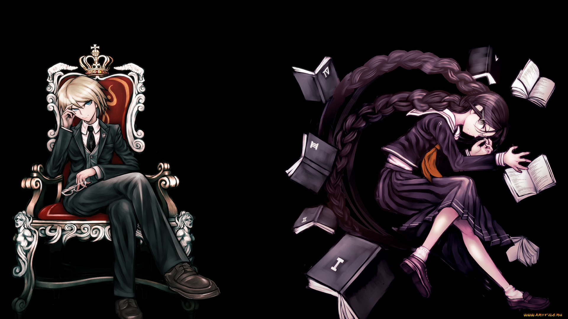 аниме, danganronpa, персонажи