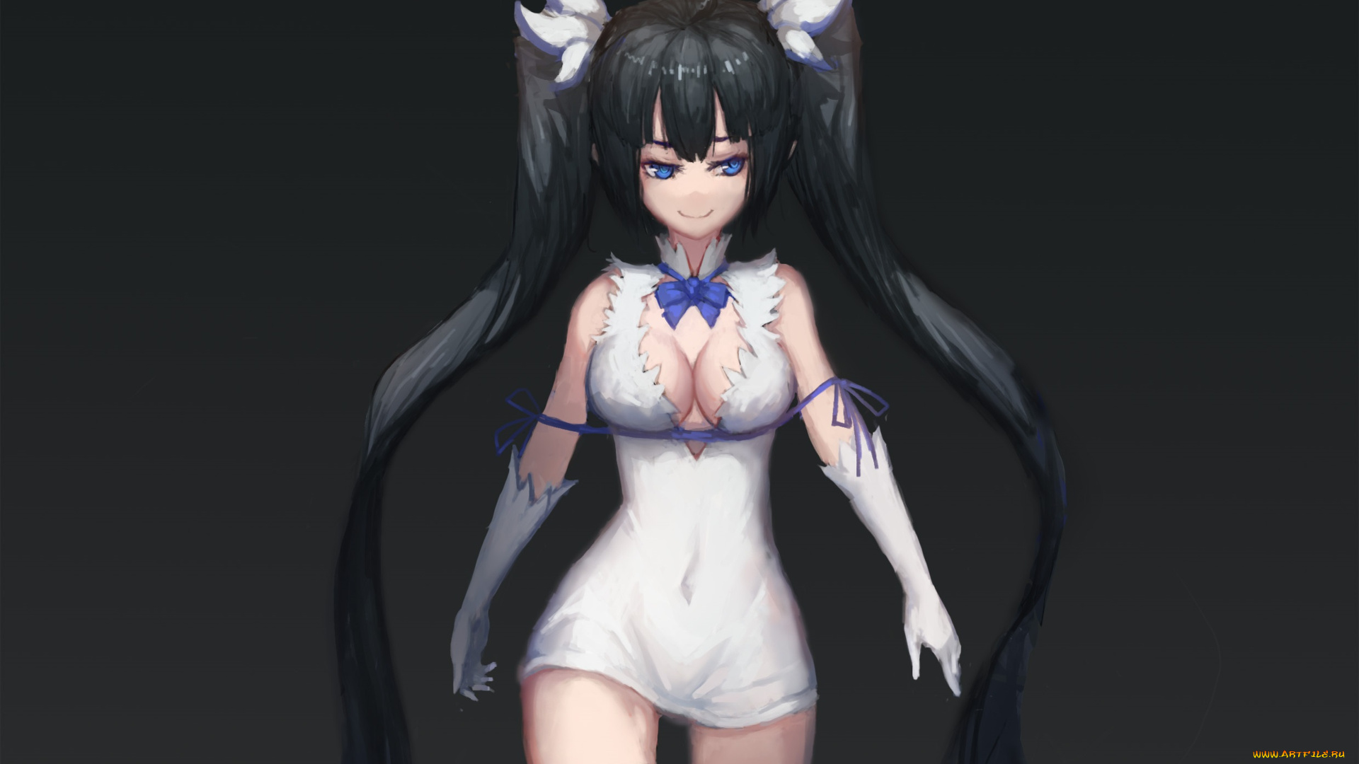 аниме, danmachi, гестия