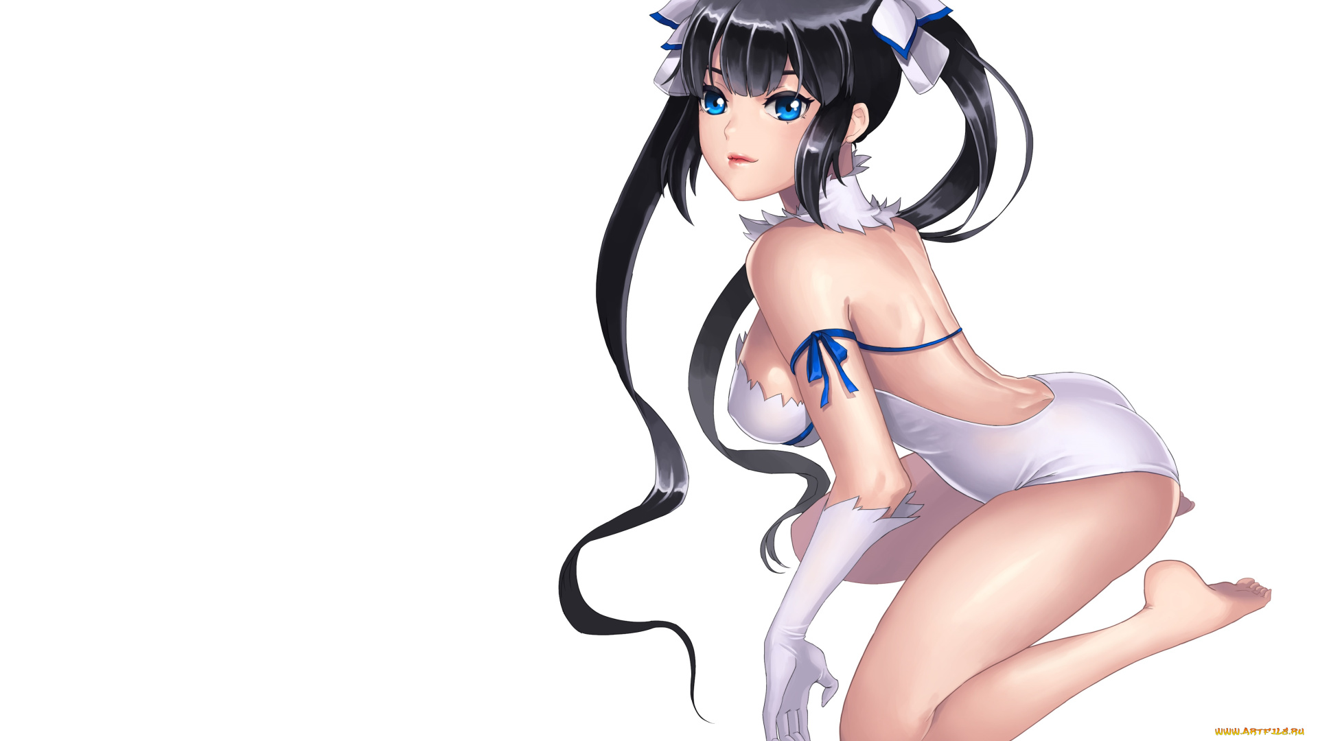 аниме, danmachi, hestia