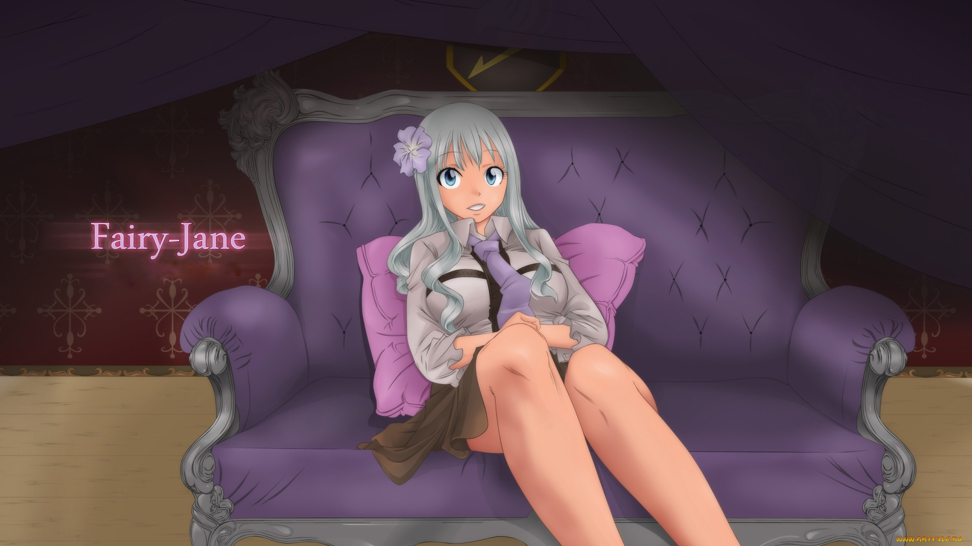 аниме, fairy, tail, девушка