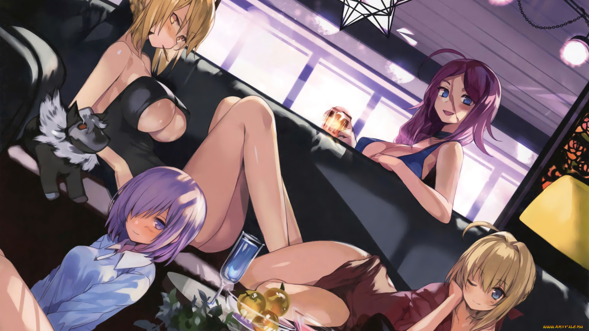 аниме, fate, stay, night, grand, order