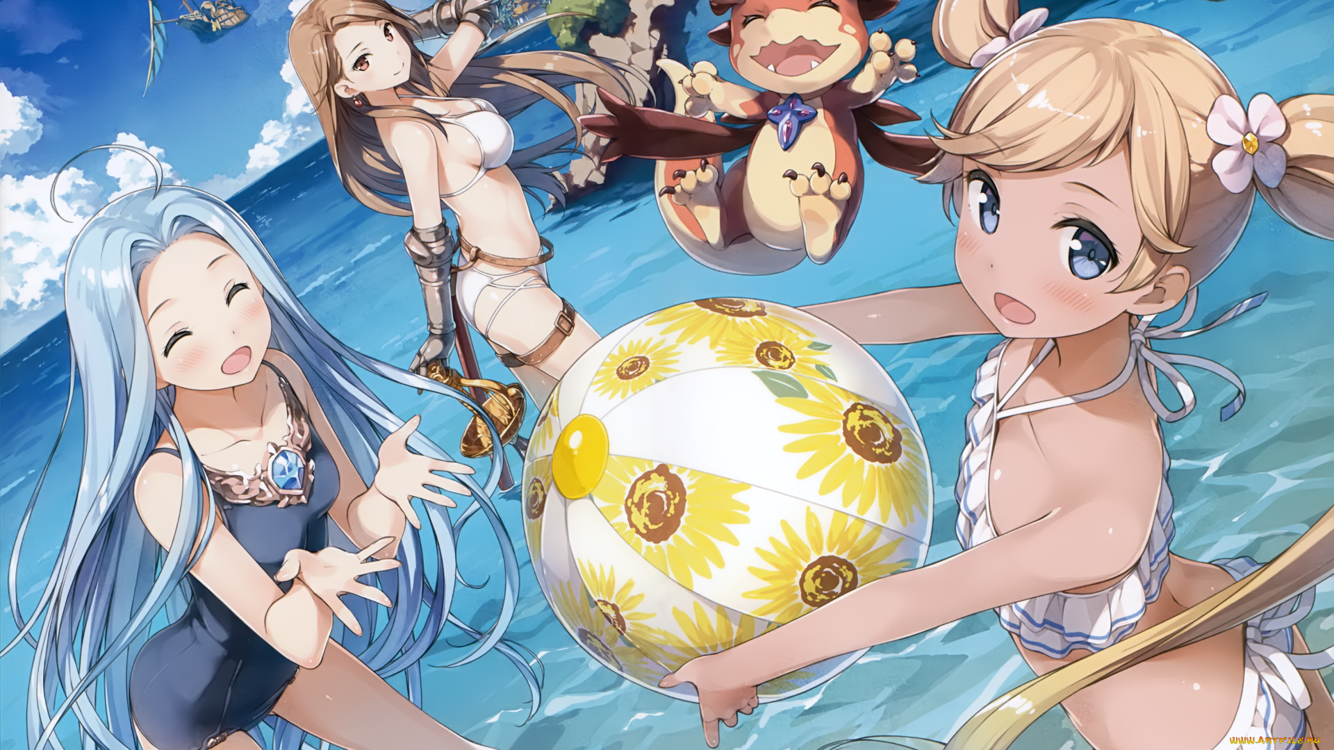 аниме, granblue, fantasy, granblue, fantasy