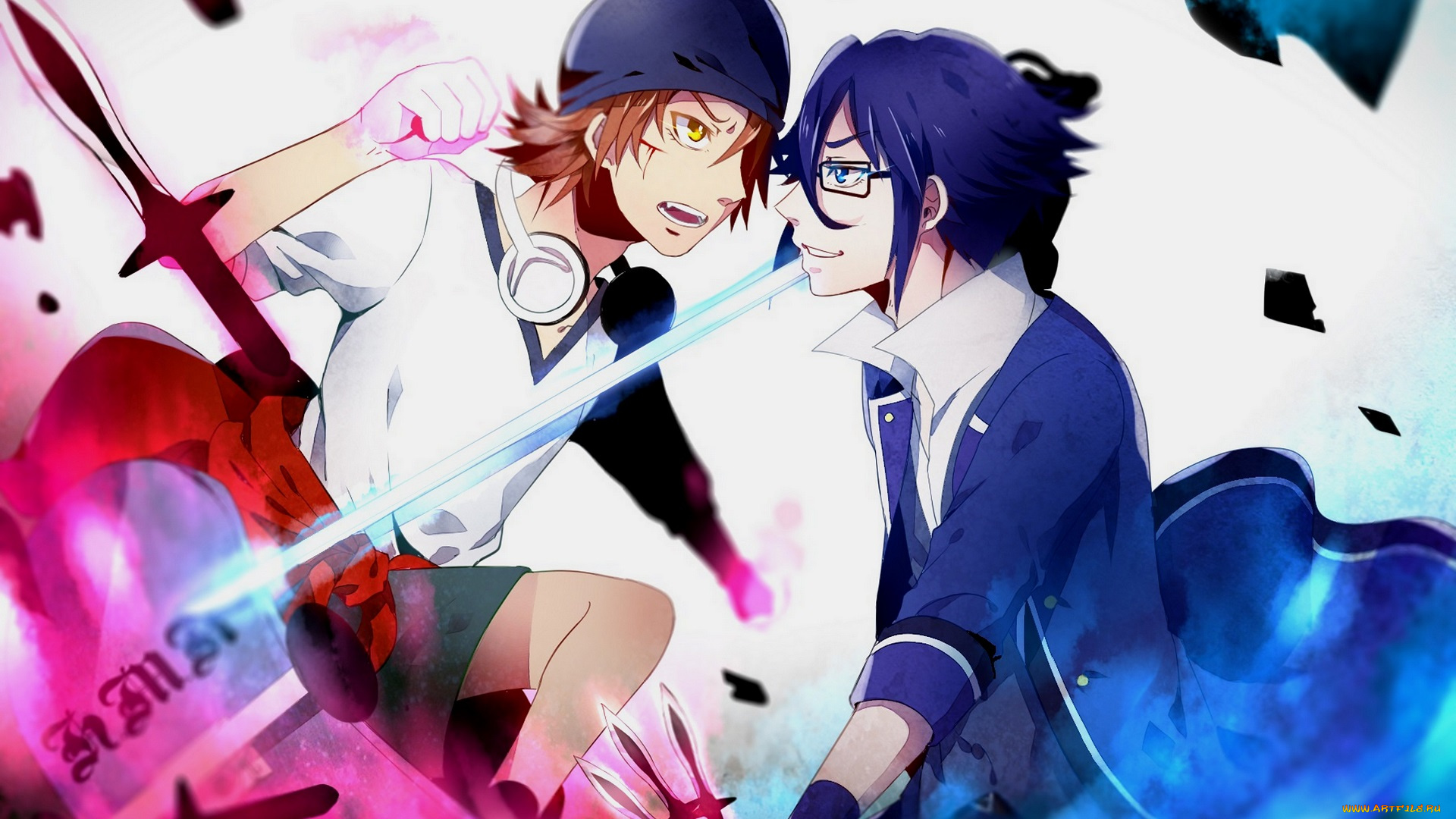 аниме, k, project, парни