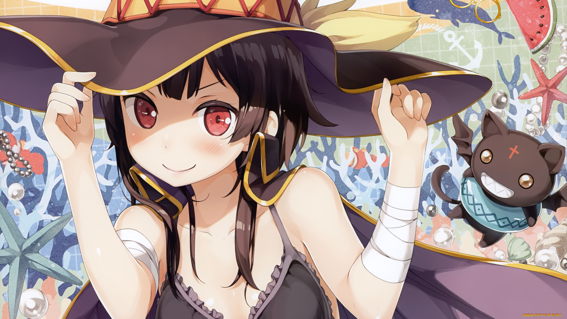 аниме, kono, subarashii, sekai, ni, shukufuku, wo, kantoku