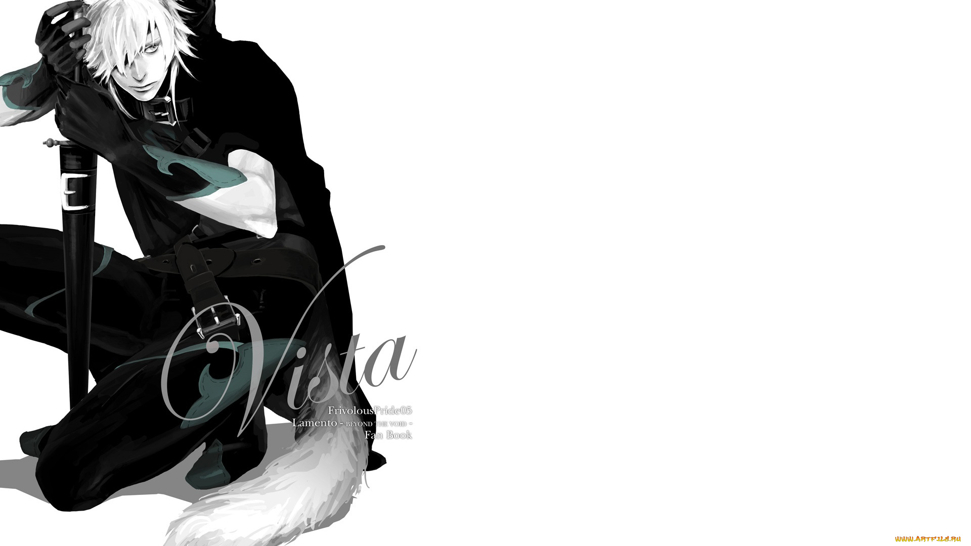 аниме, lamento, парень