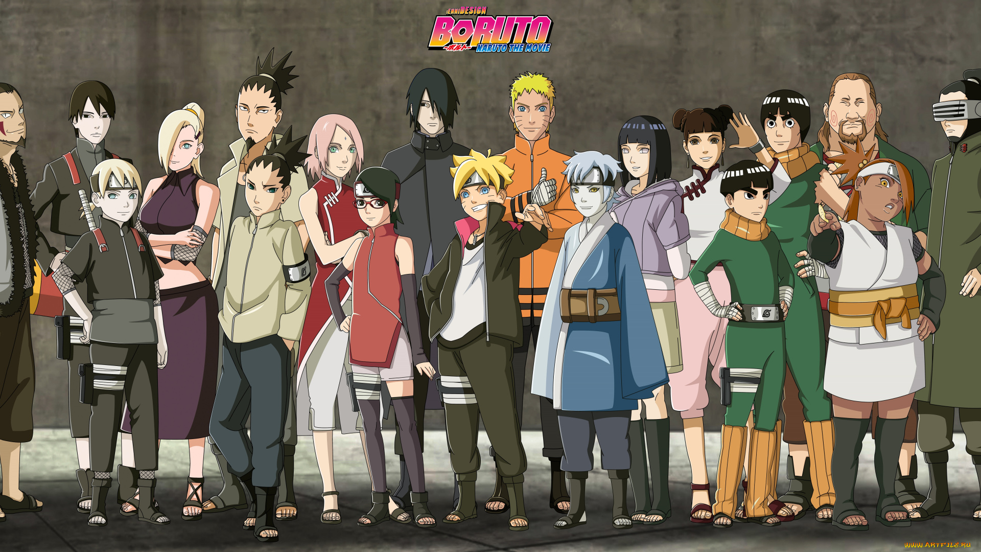 аниме, naruto, боруто