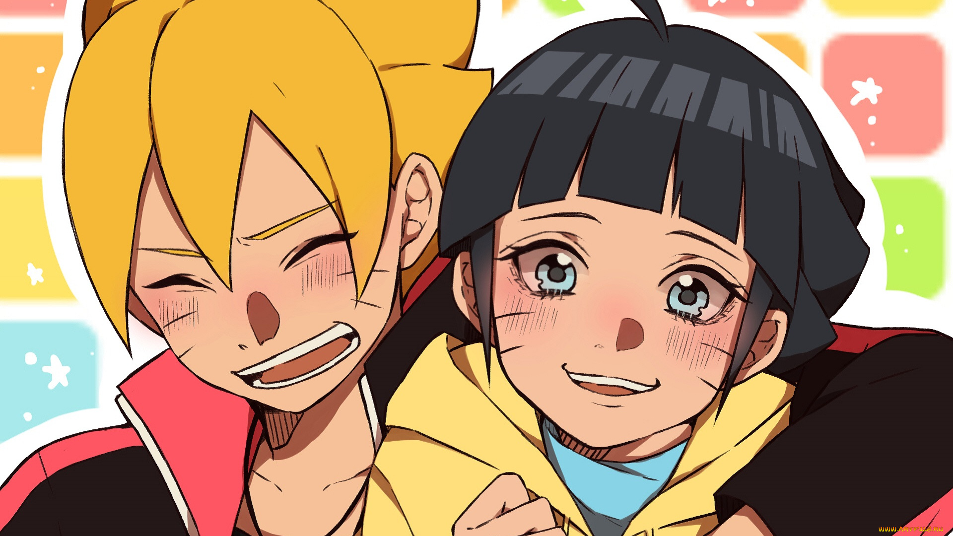 аниме, naruto, боруто, химавари