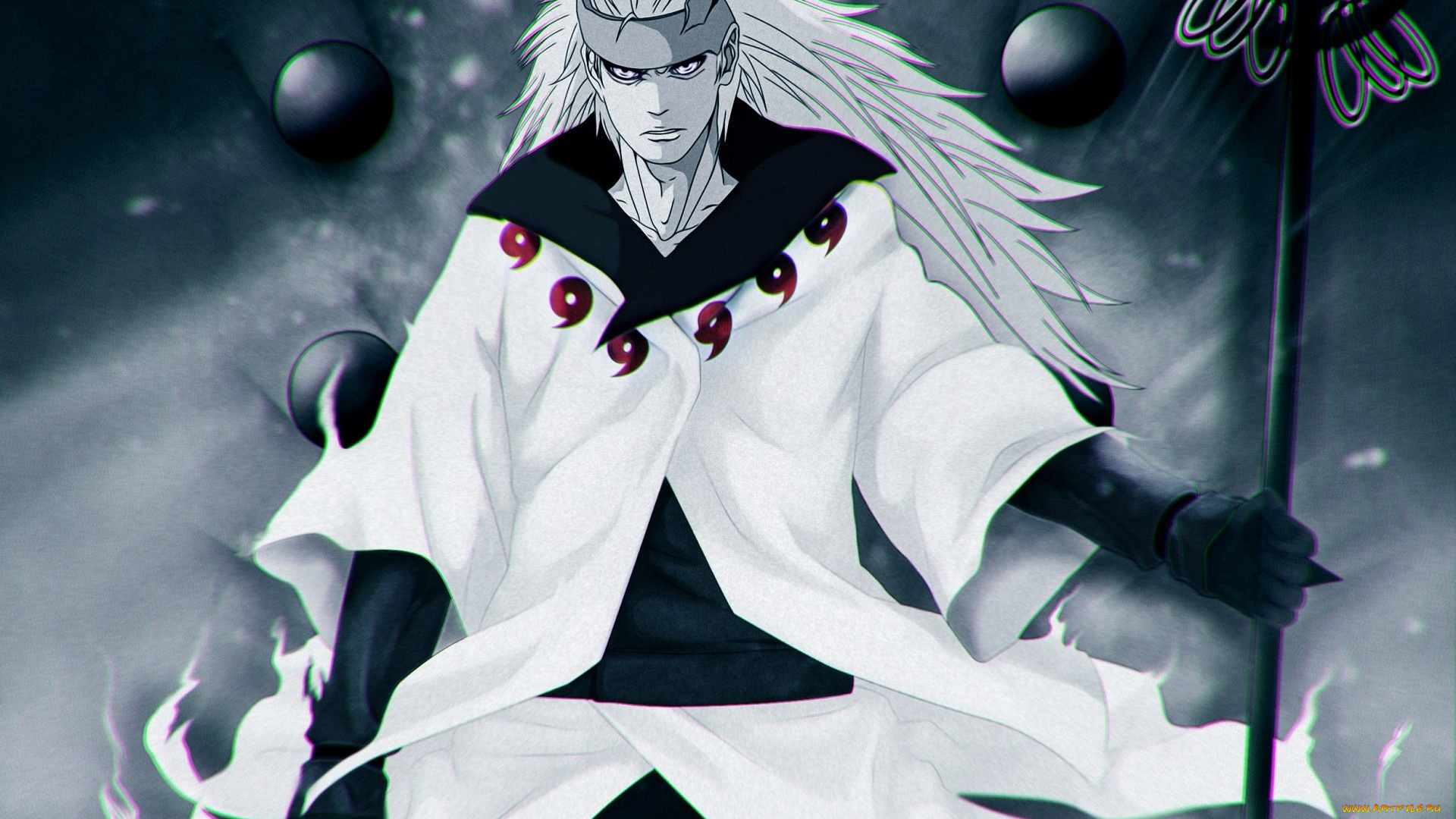 аниме, naruto, мадара