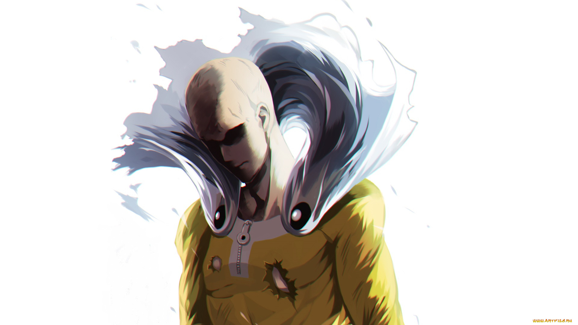 аниме, one, punch, man, сайтама