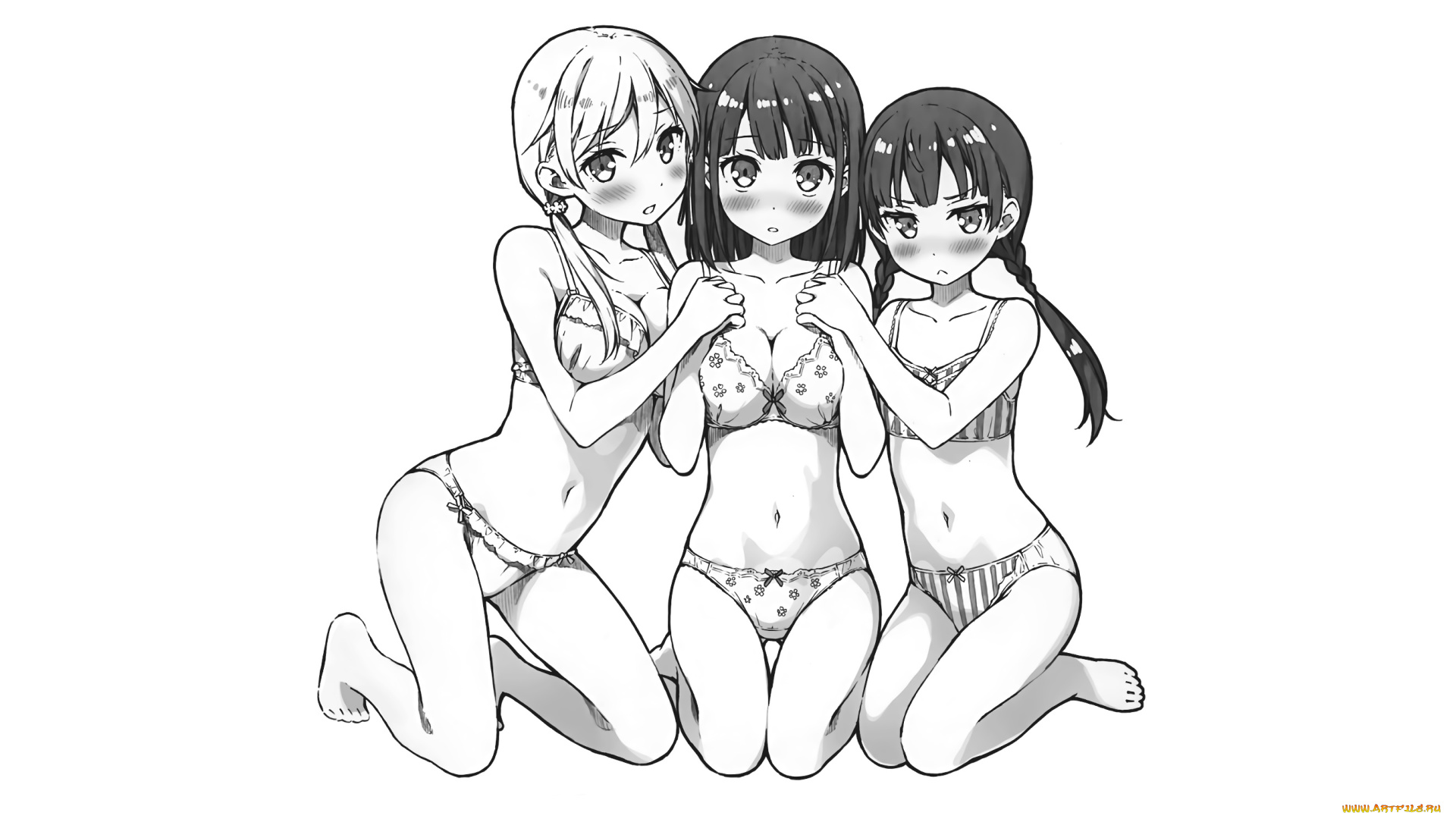 аниме, one, room, one, room