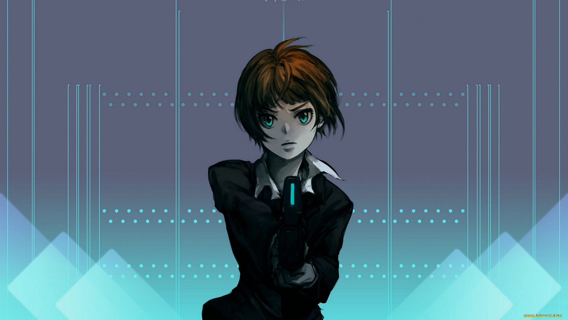 аниме, psycho-pass, девушка