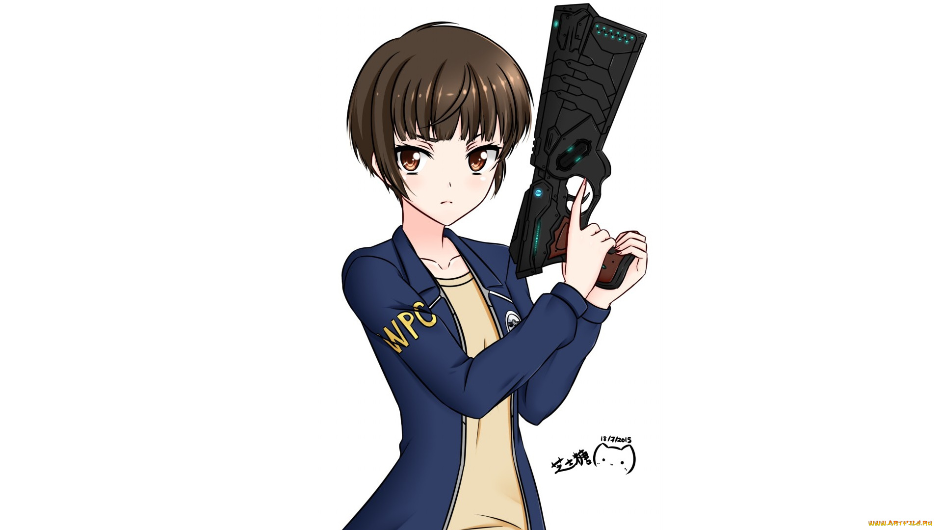аниме, psycho-pass, девушка