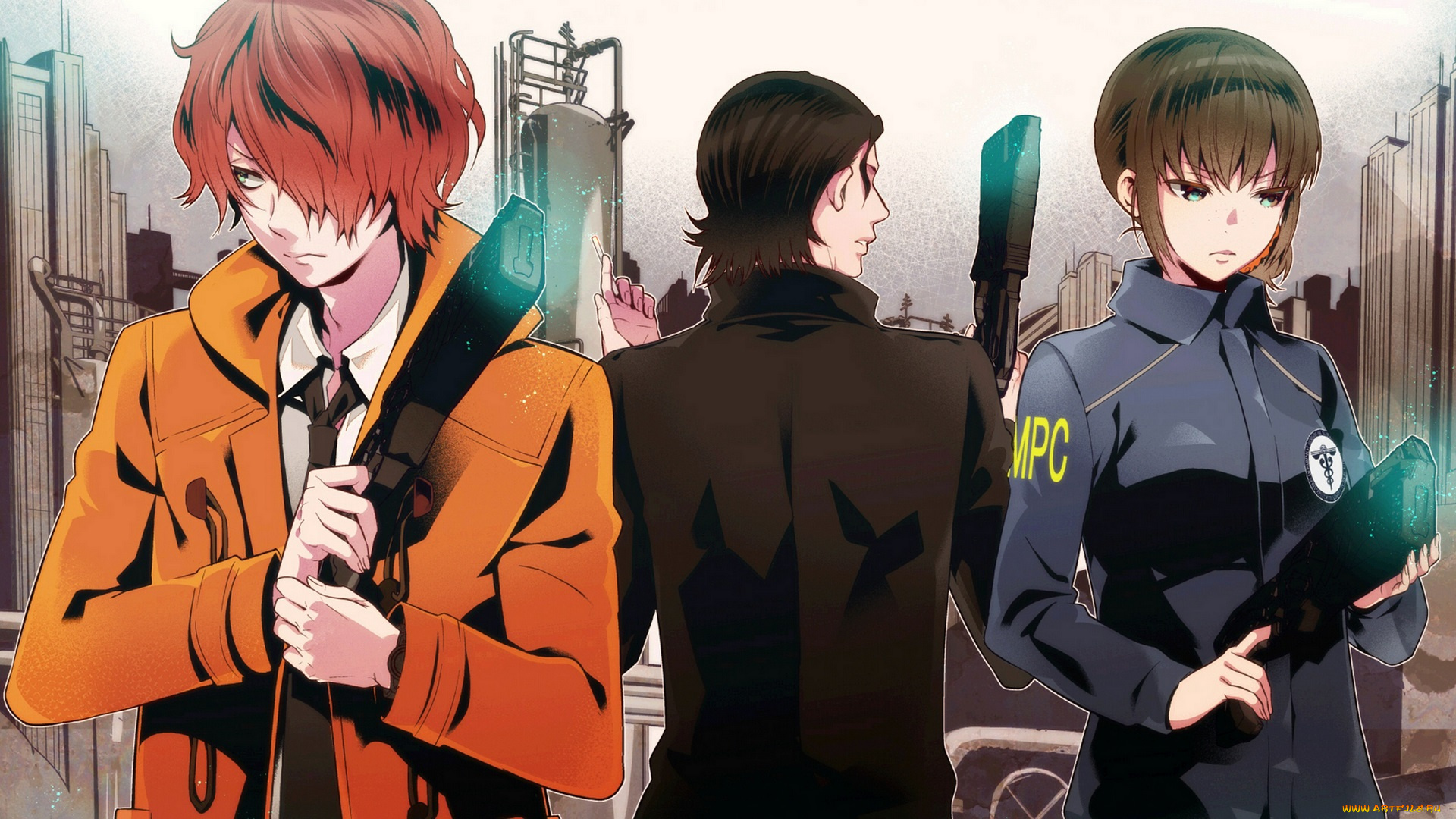 аниме, psycho-pass, психопаспорт