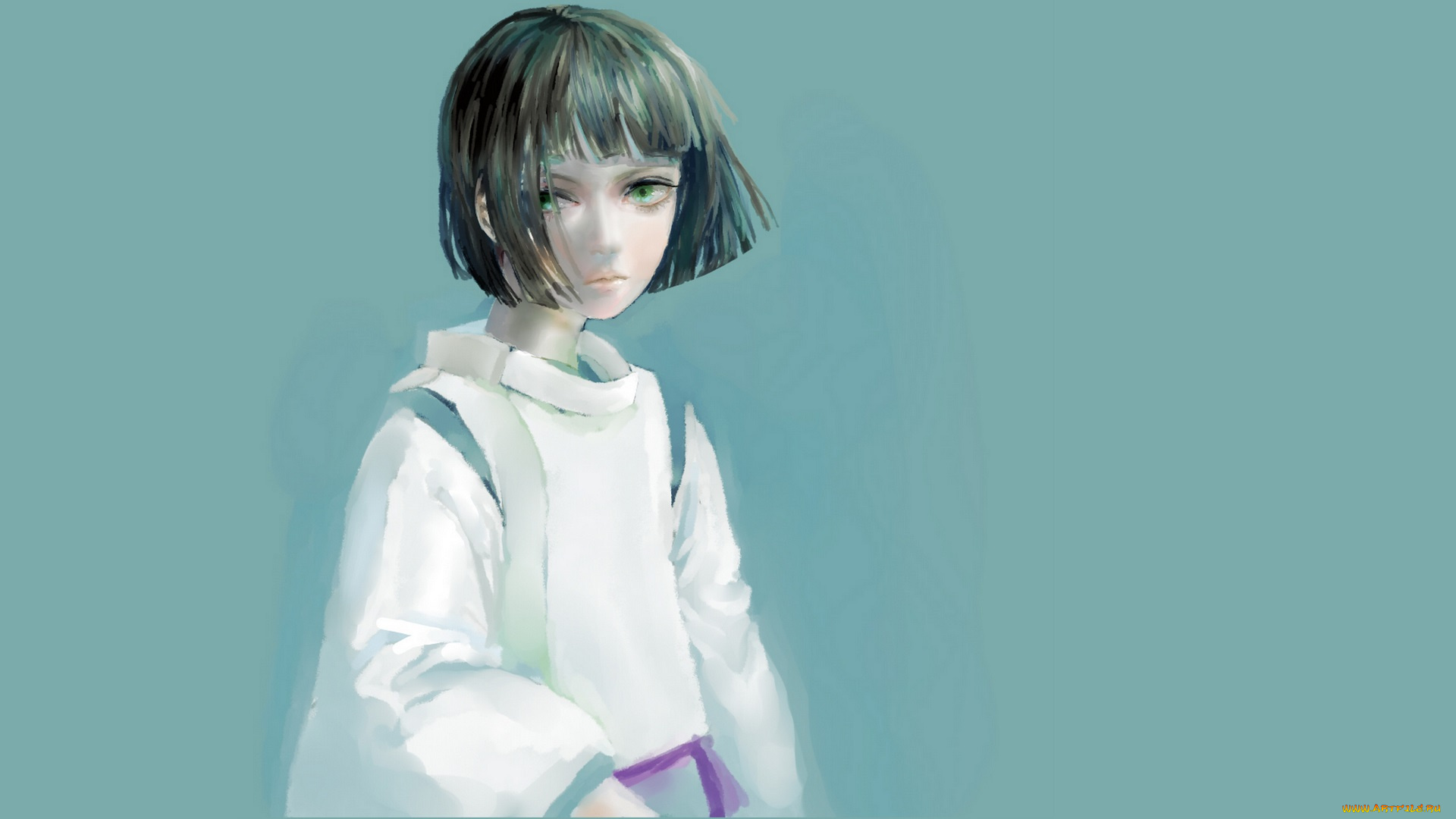 аниме, spirited, away, хаку