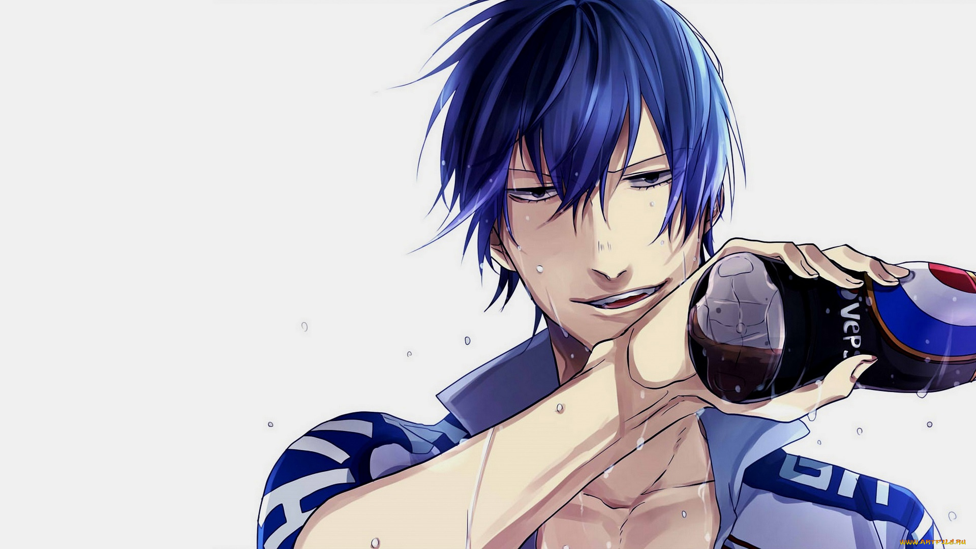 аниме, yowamushi, pedal, парень