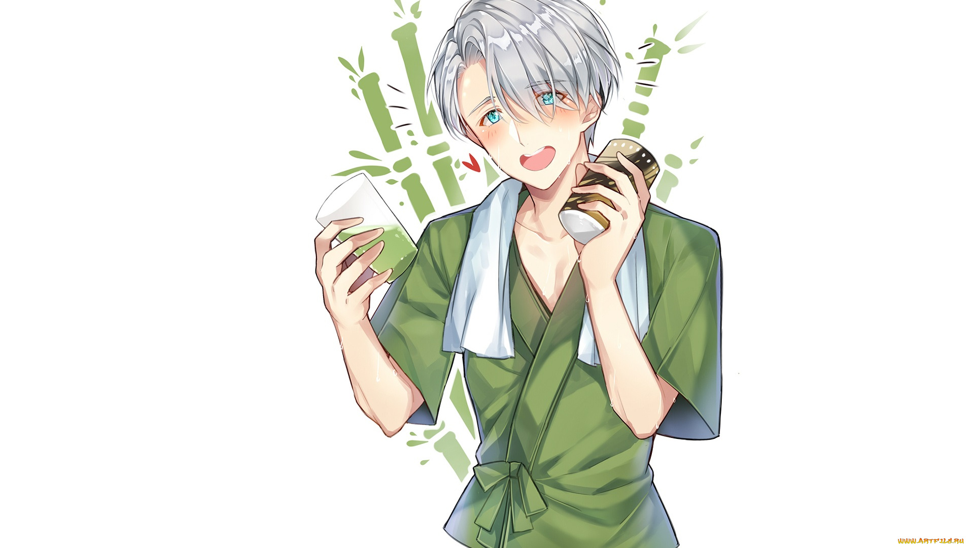 аниме, yuri, on, ice, виктор