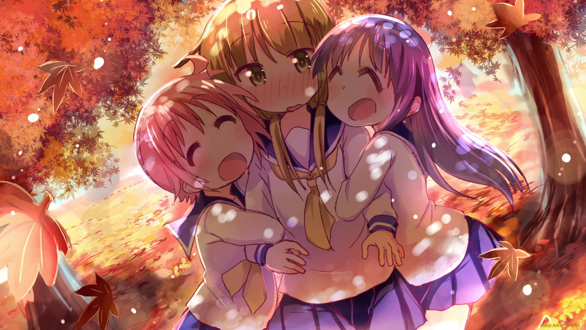 аниме, yuyushiki