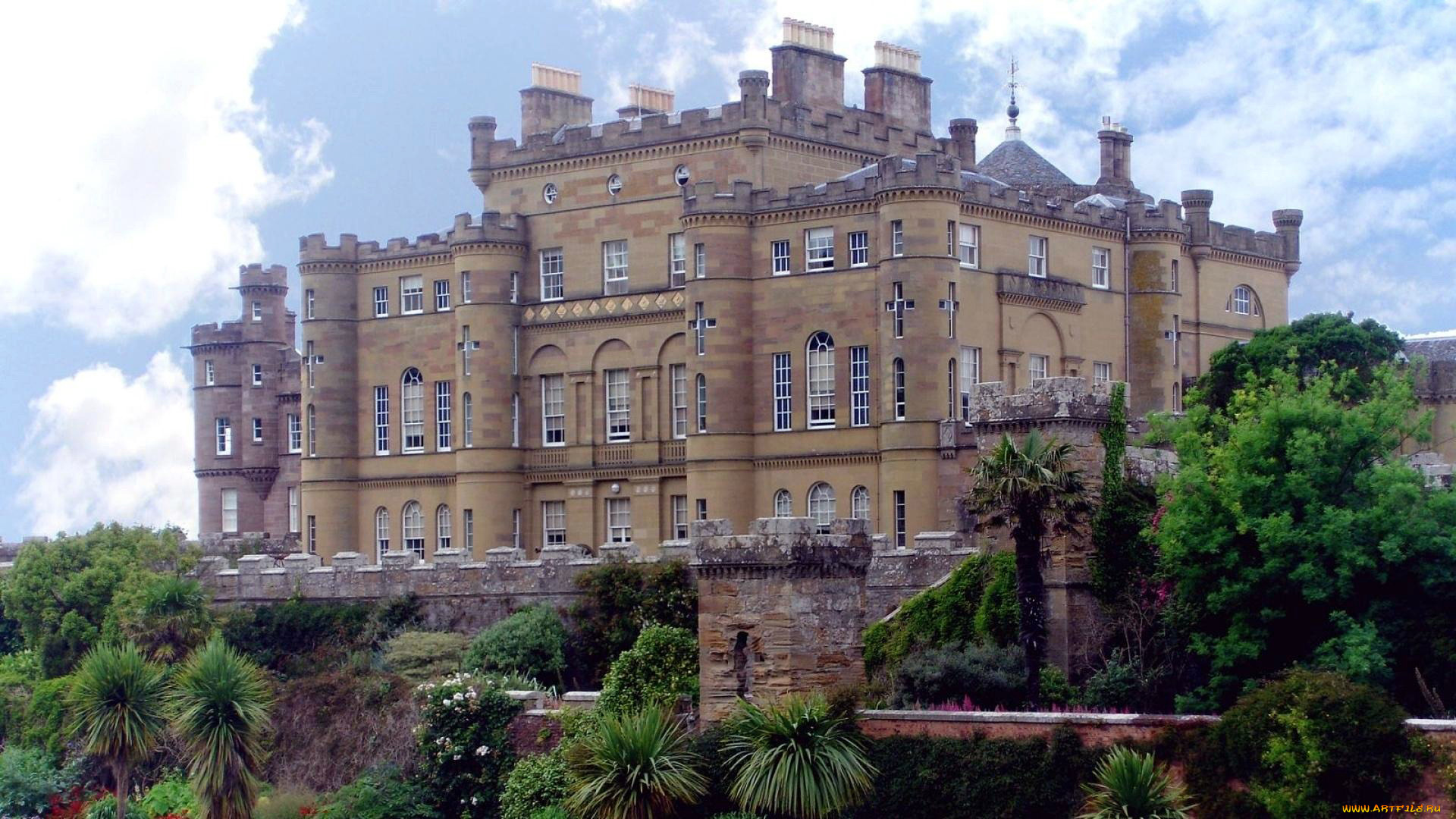 culzean, castle, шотландия, города, замки, англии, culzean, castle
