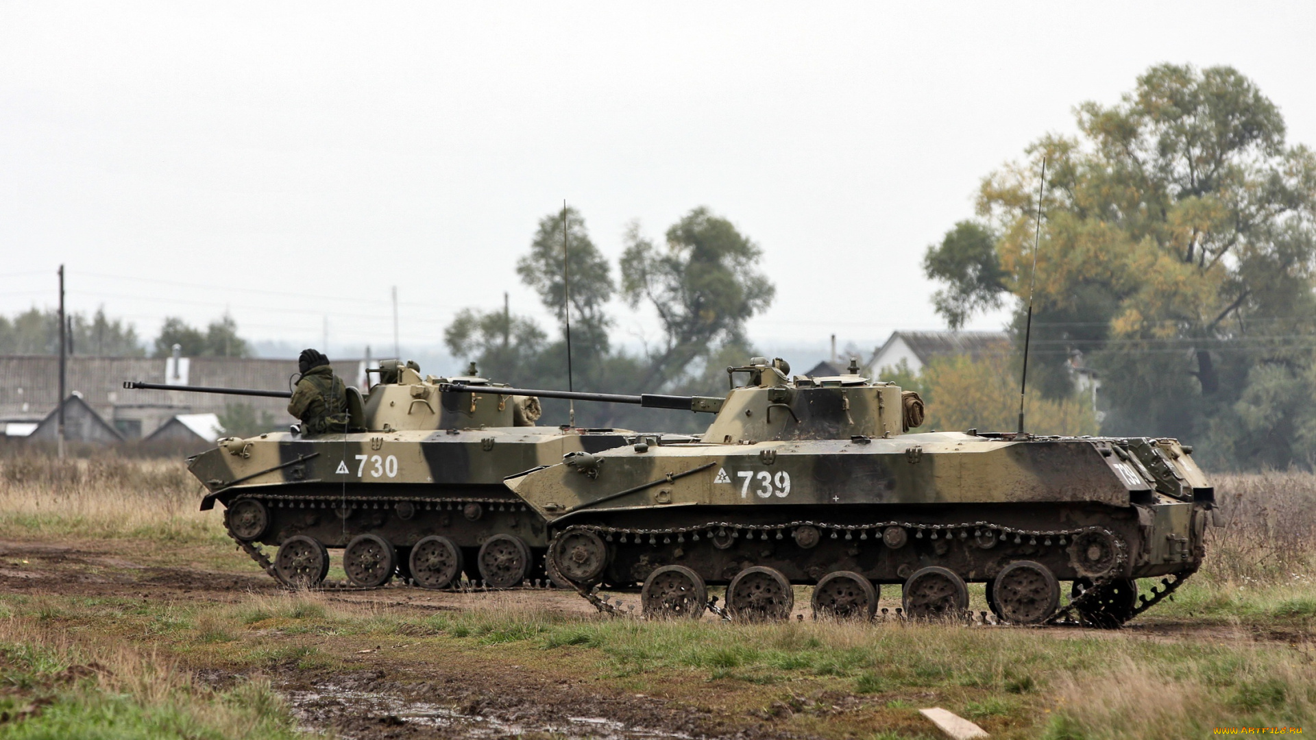 техника, военная, техника, вдв, россии, бмд-2, учения, боевые, машины, десанта