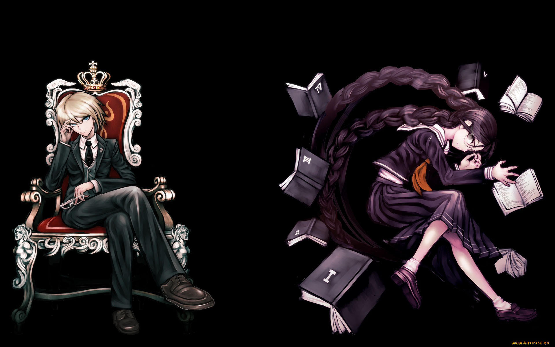 аниме, danganronpa, персонажи