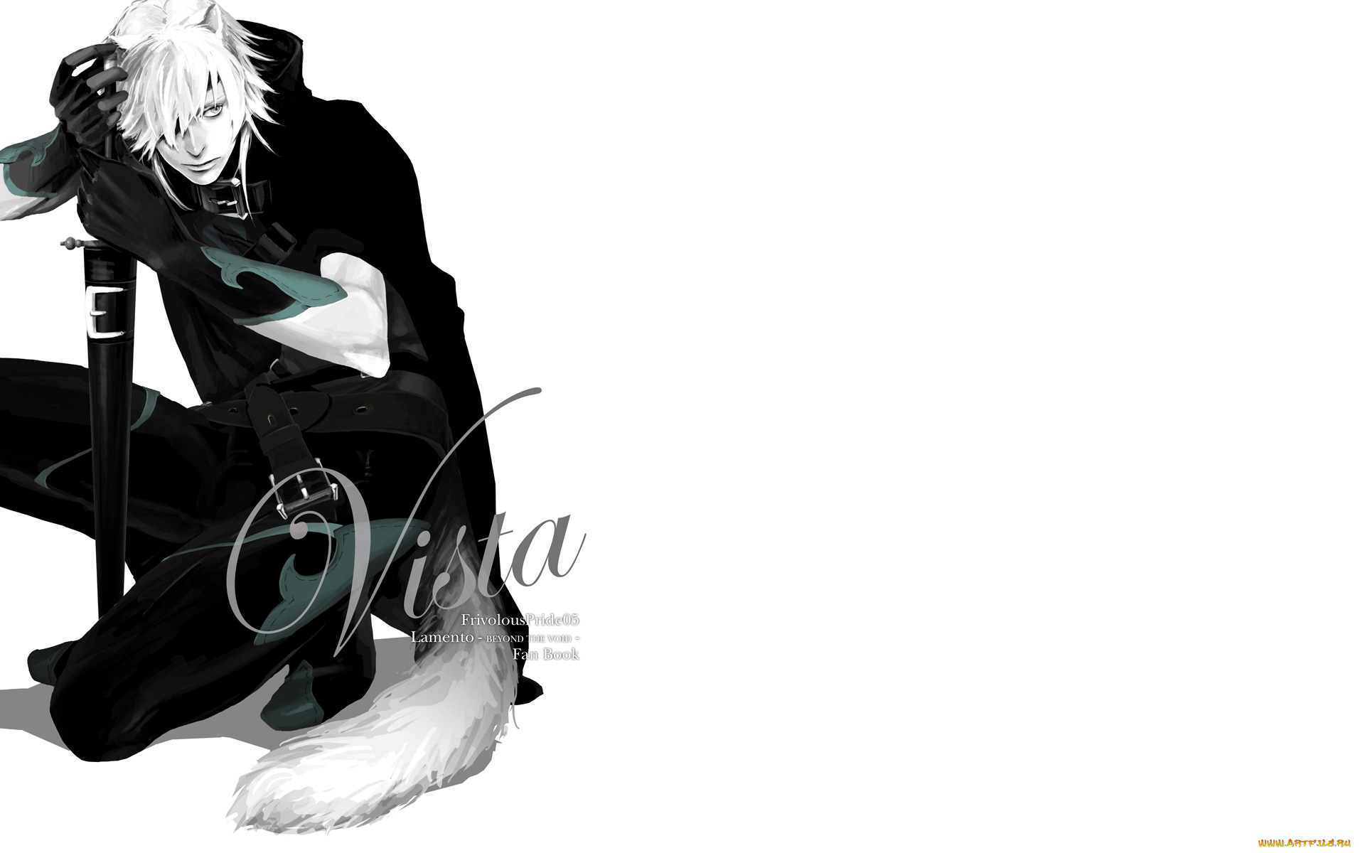 аниме, lamento, парень