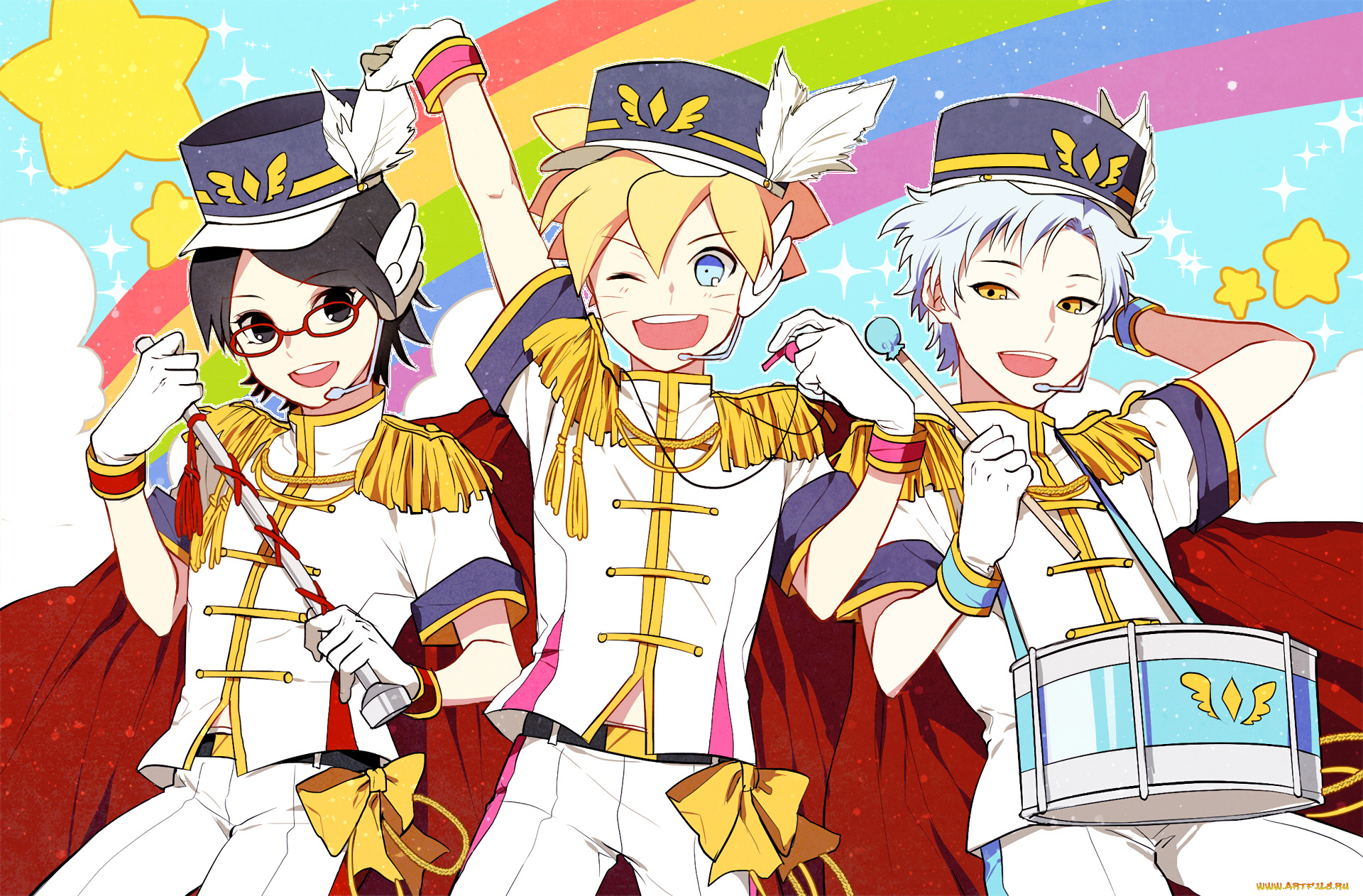 аниме, naruto, боруто, дети