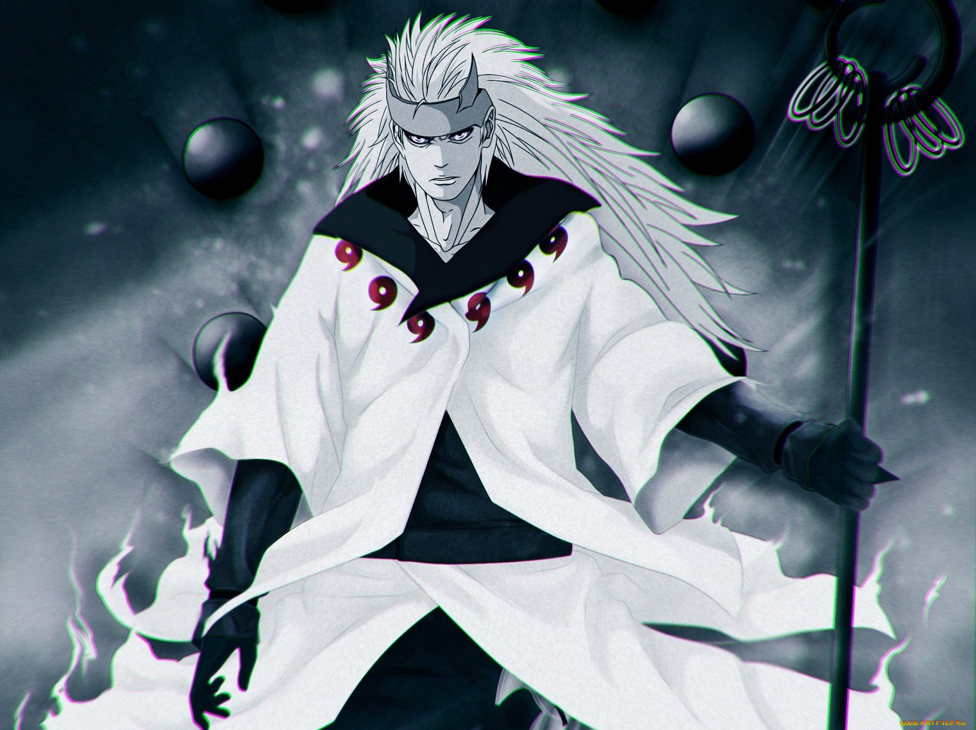 аниме, naruto, мадара