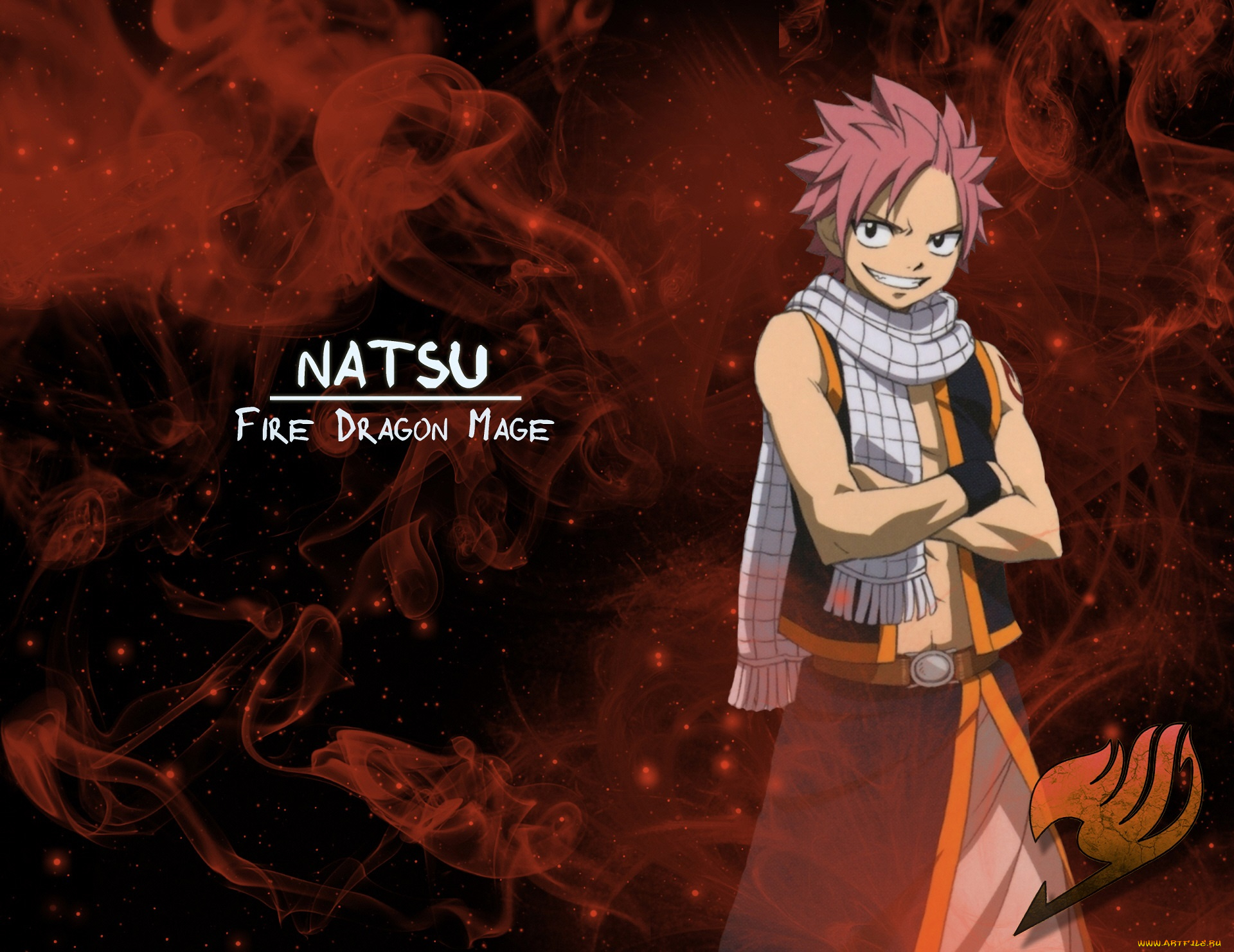 аниме, fairy, tail, хвост, феи