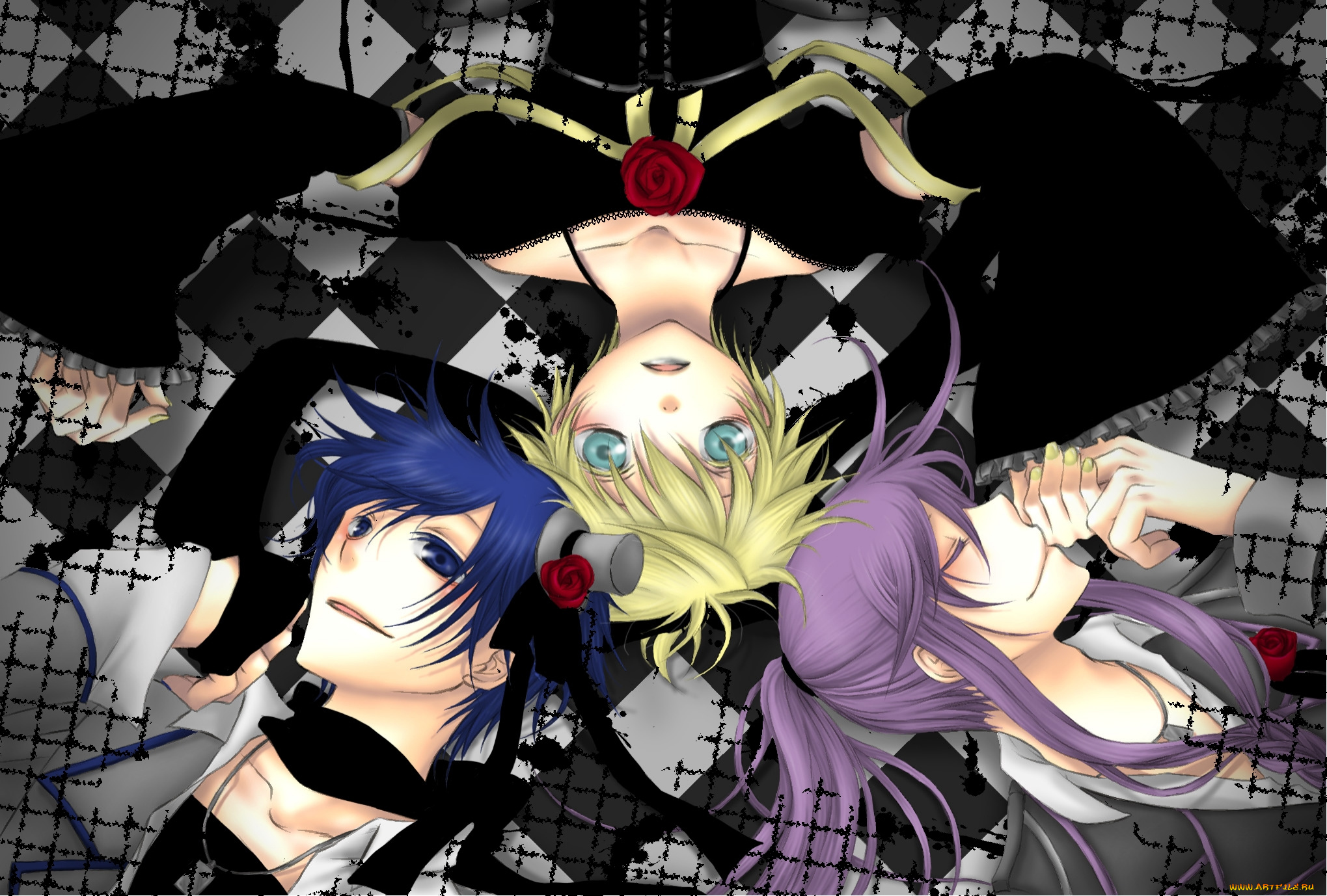 аниме, vocaloid, парни