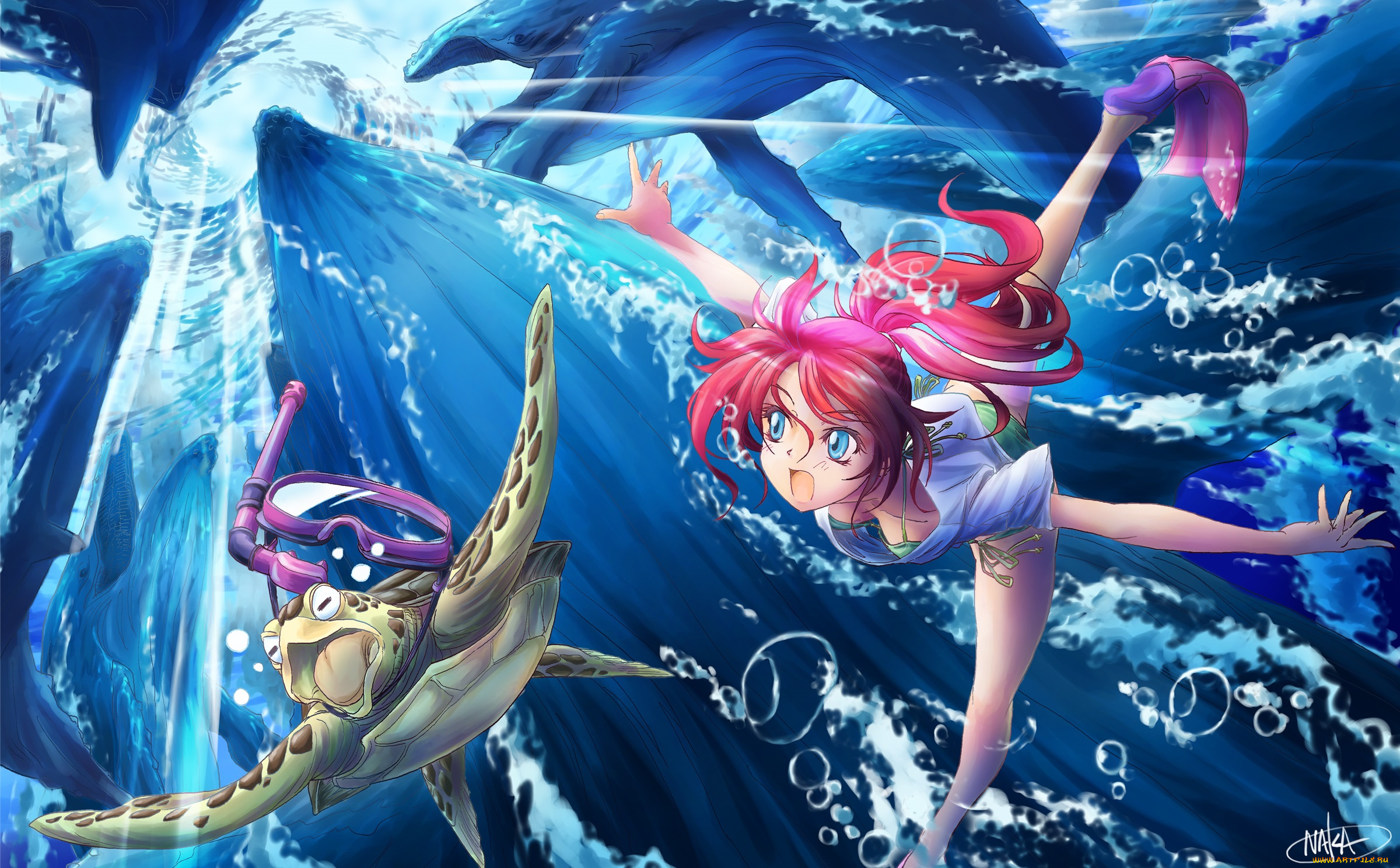 аниме, животные, , существа, original