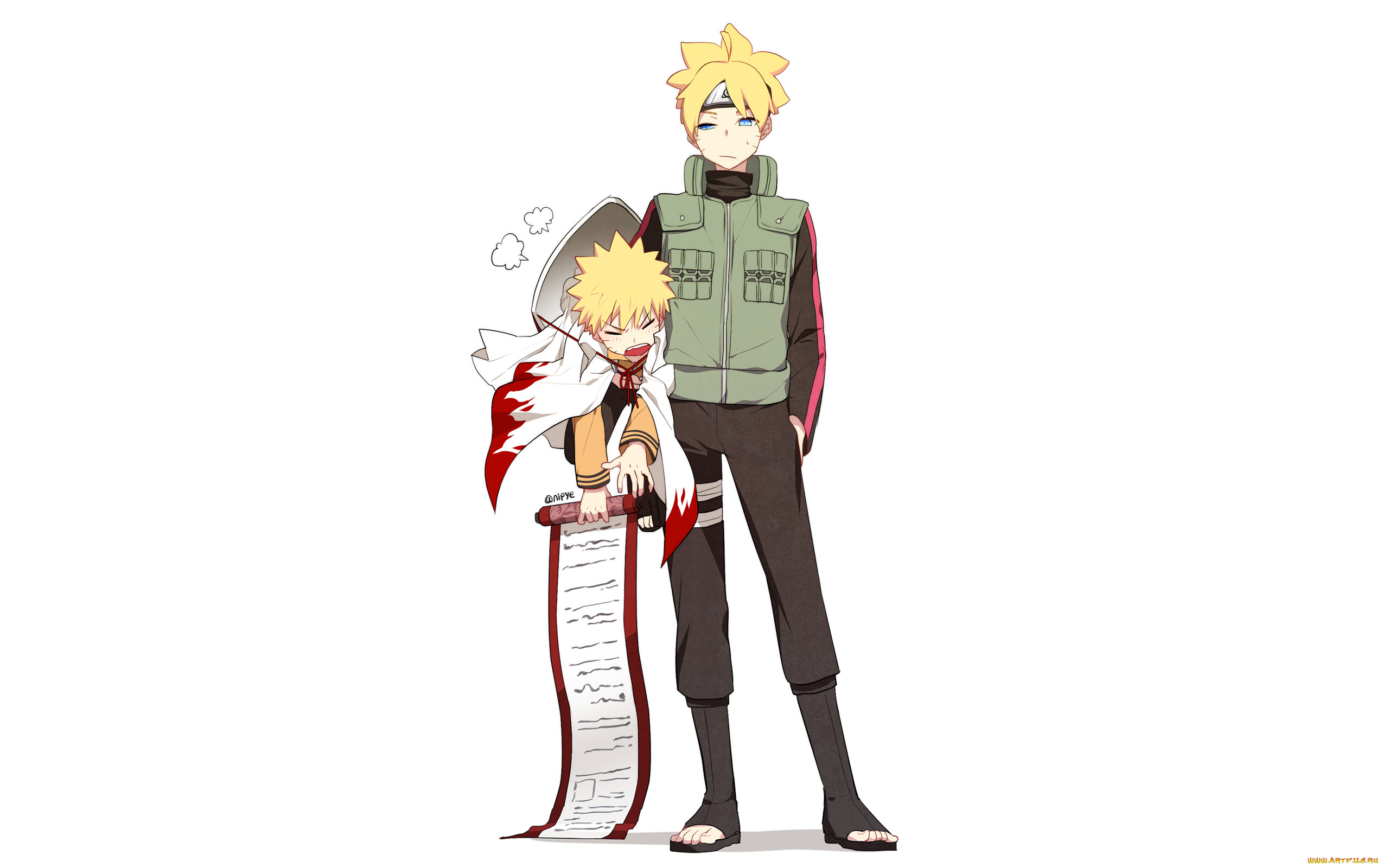 аниме, naruto, боруто