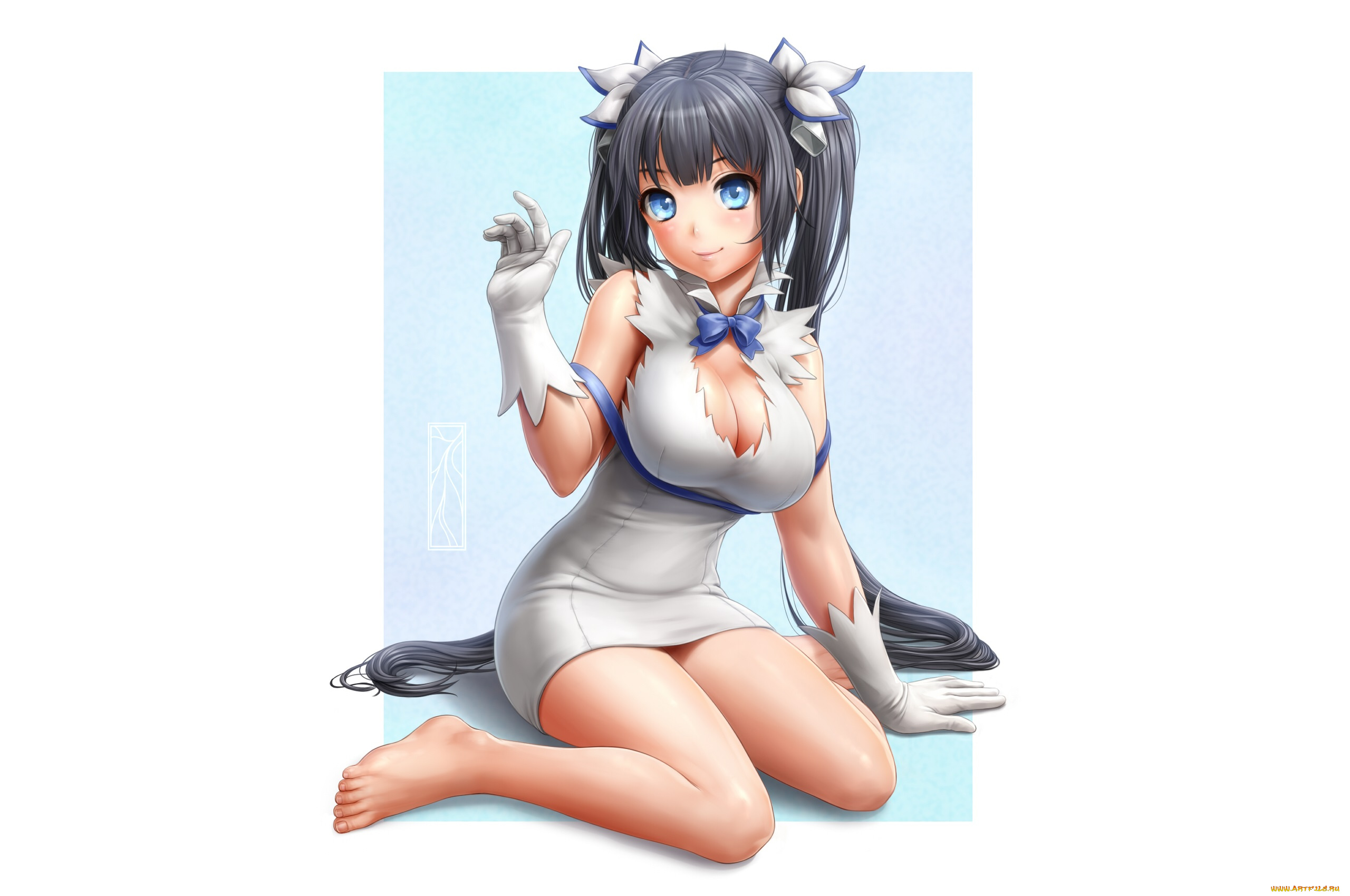 аниме, danmachi, гестия